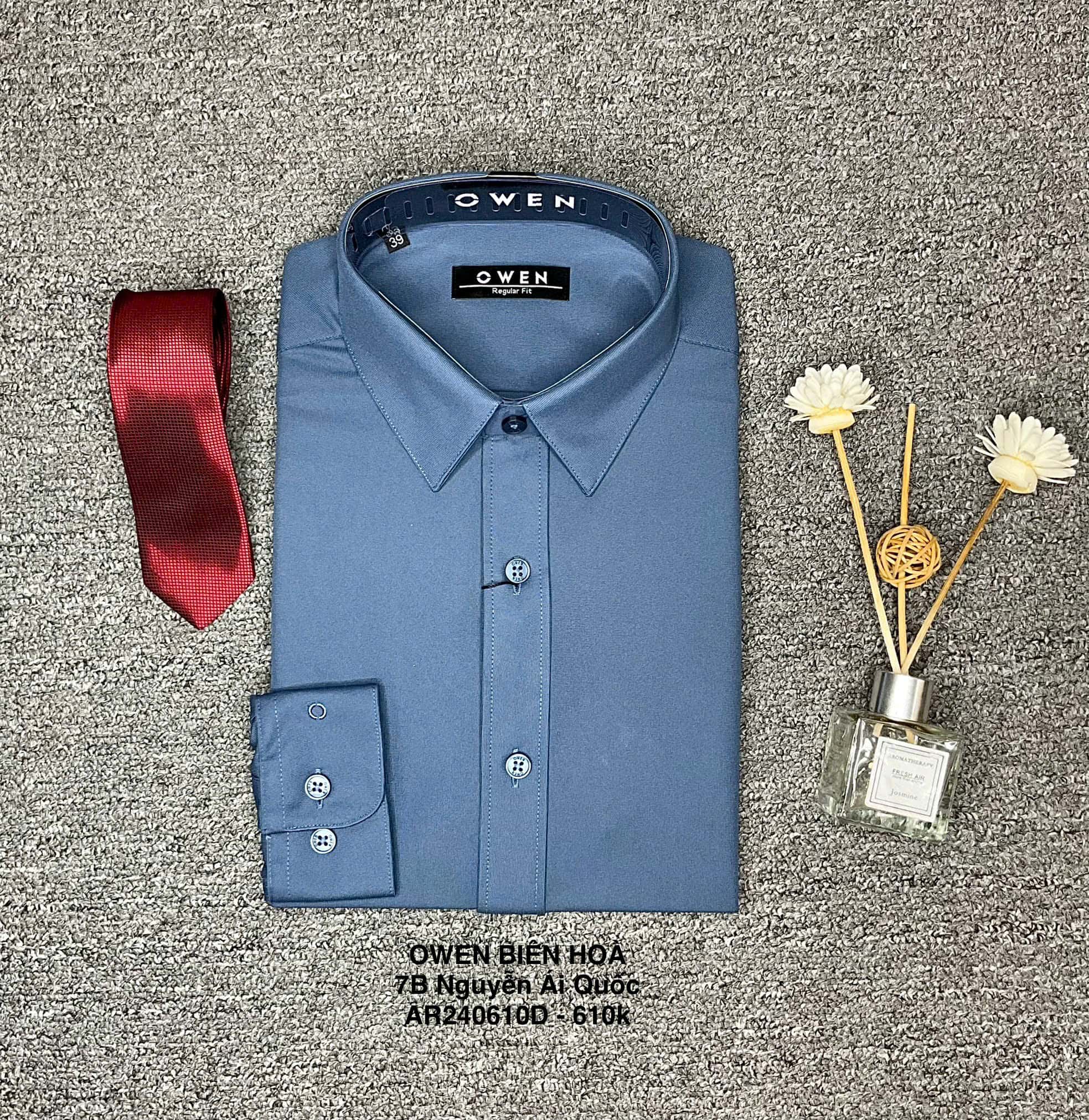 ÁO SƠ MI DÀI TAY AR240610D