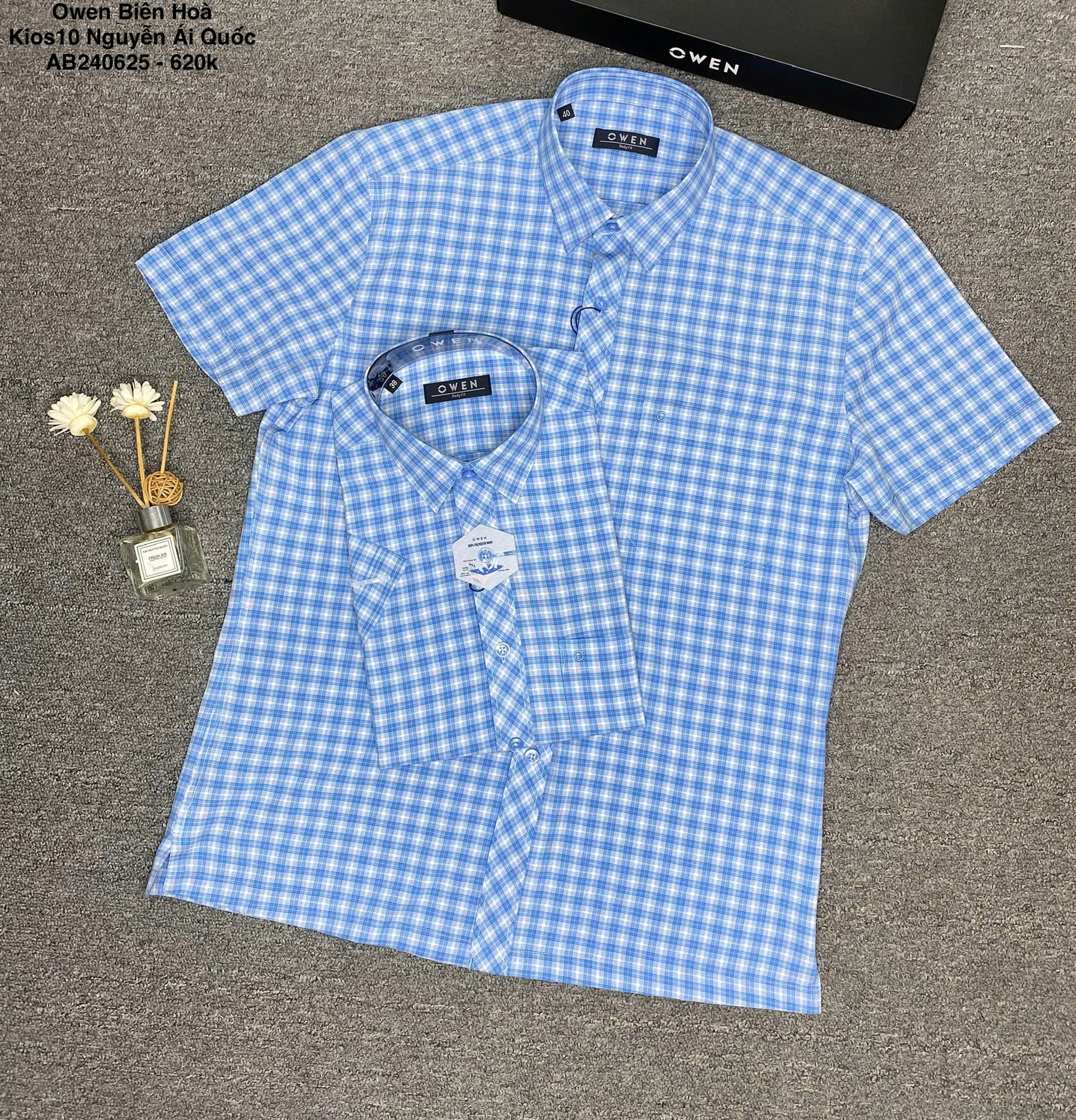 ÁO SƠ MI NGẮN TAY AB240625NT