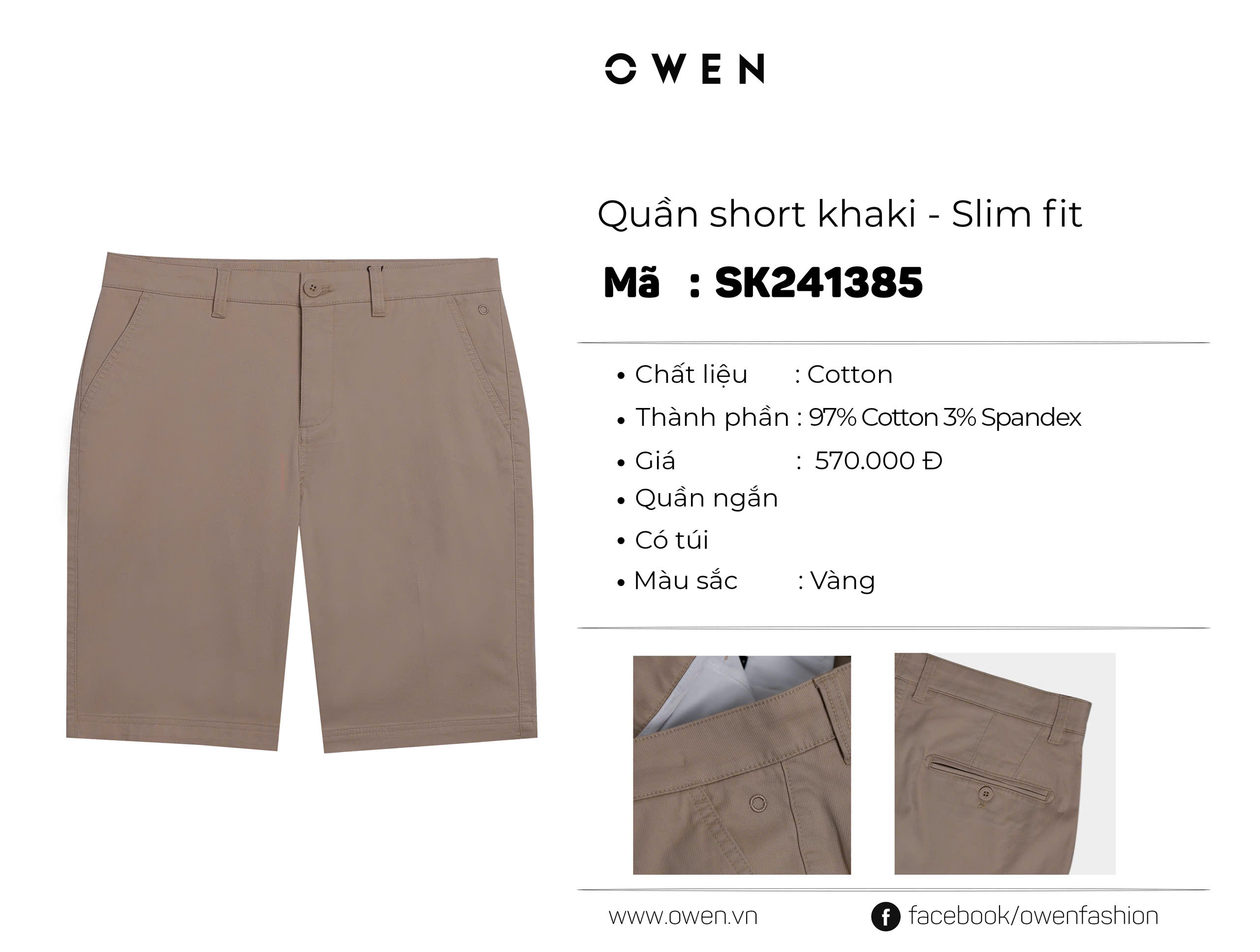 QUẦN SHORT SK241385