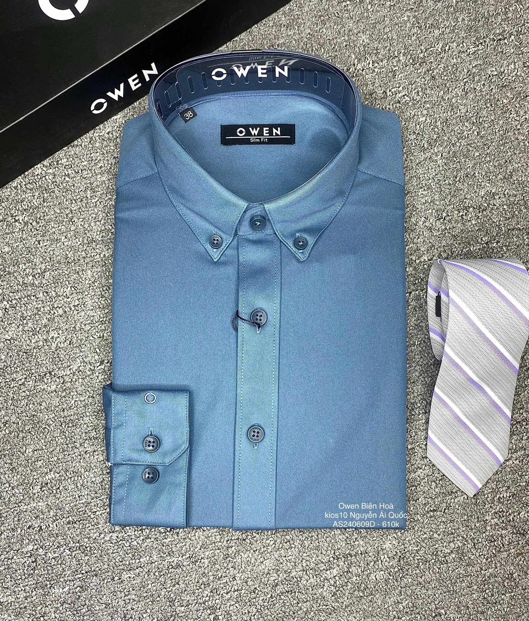 ÁO SƠ MI DÀI TAY AS240609D