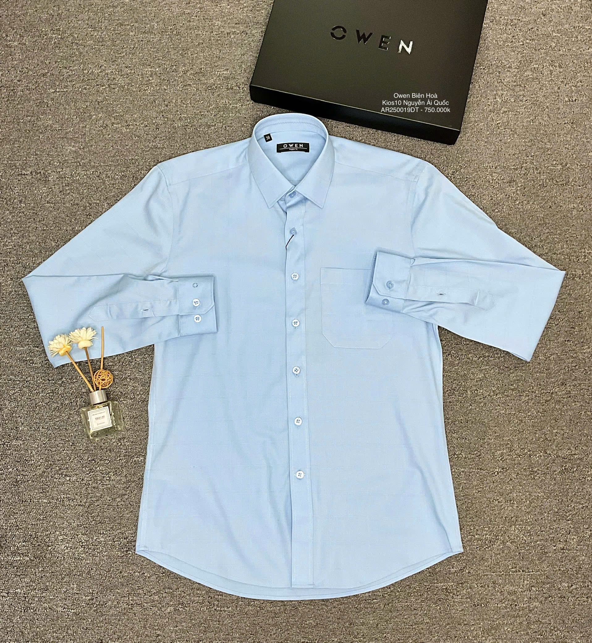 ÁO SƠ MI DÀI TAY AR250019DT