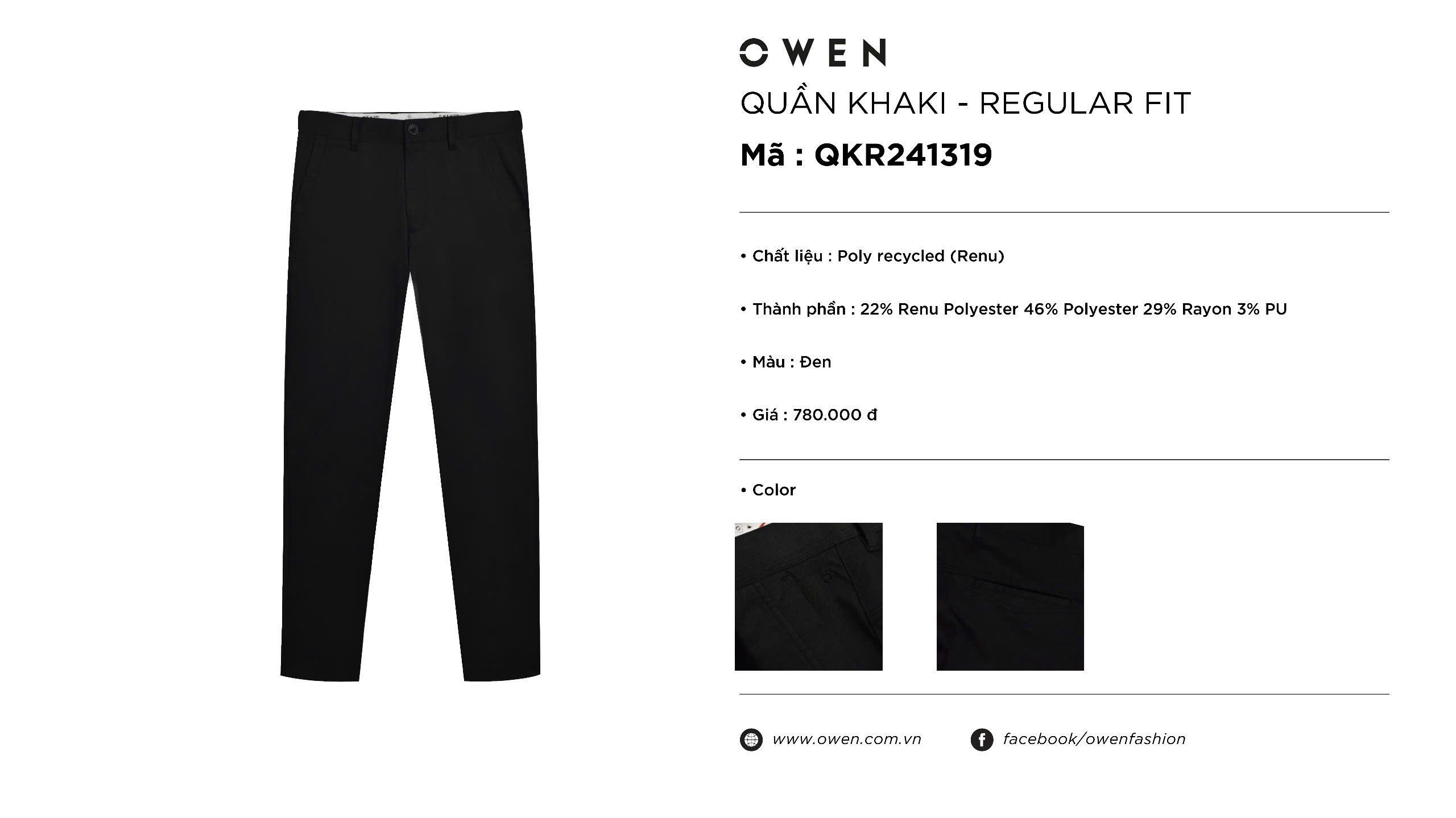 QUẦN KHAKI QKR241319