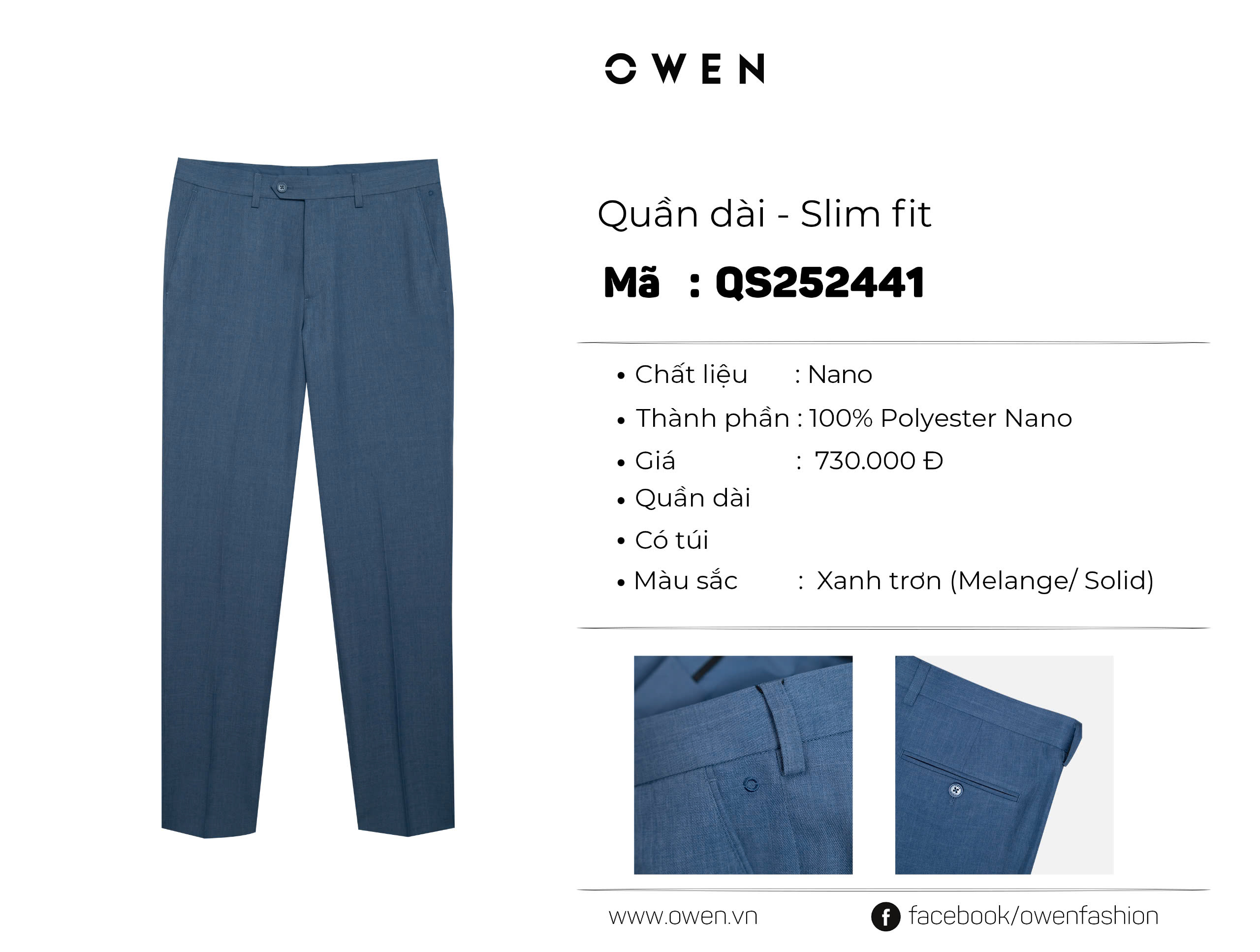 QUẦN TÂY QS252441