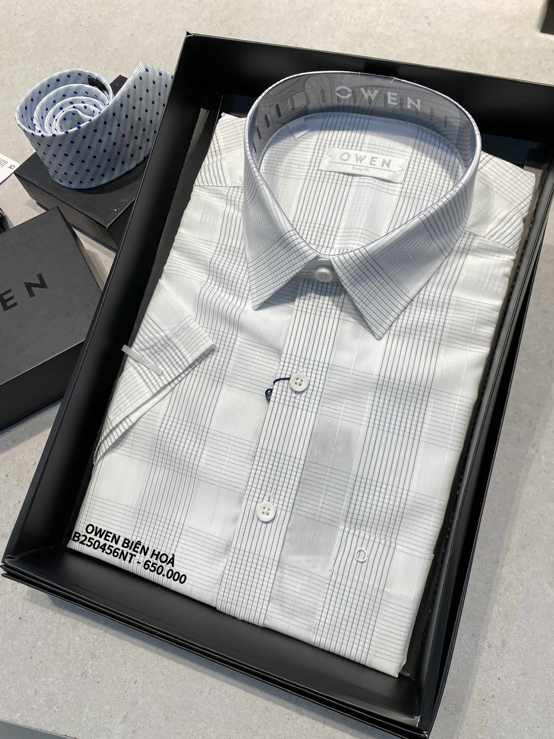 ÁO SƠ MI NGẮN TAY AB250456NT