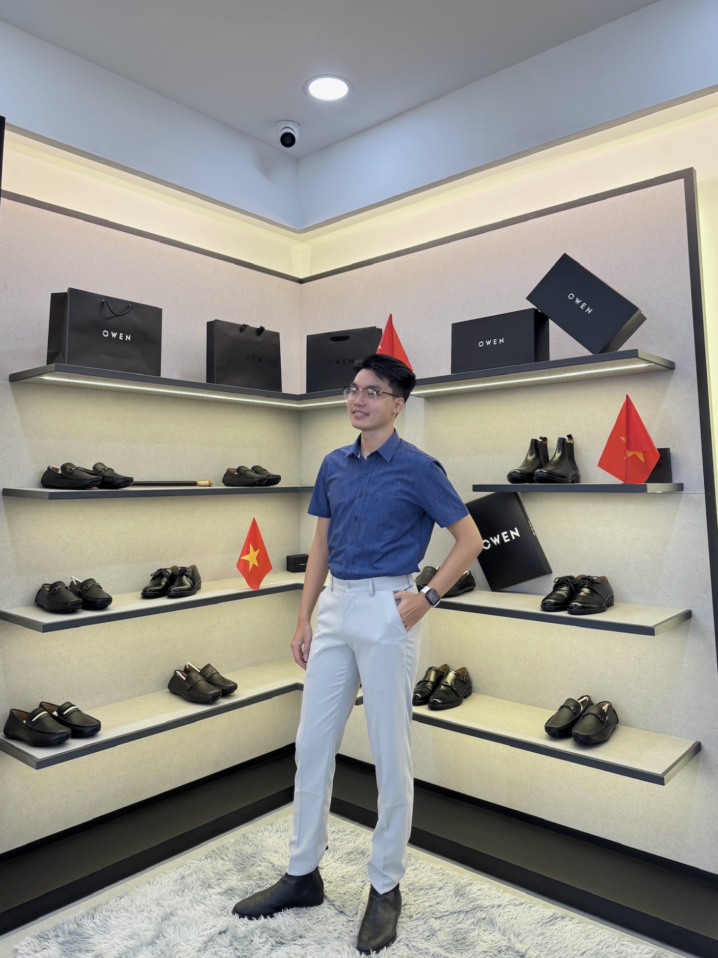 ÁO SƠ MI NGẮN TAY AB250104NT