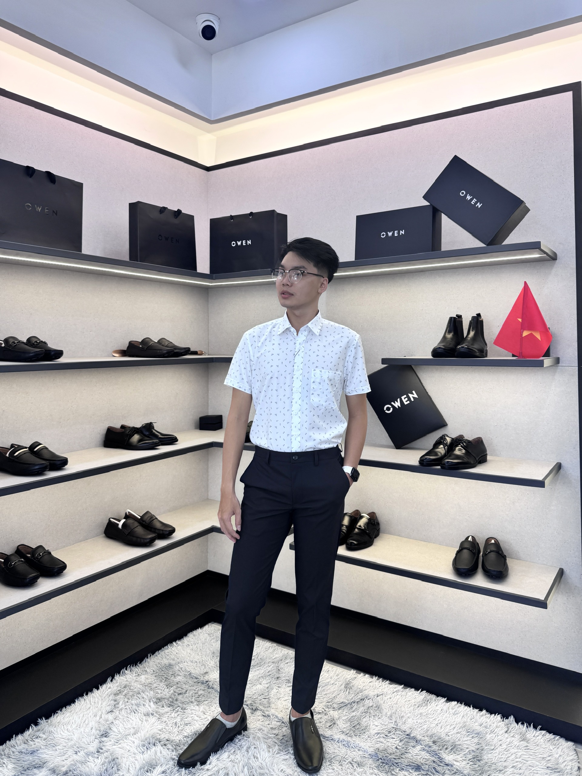 ÁO SƠ MI NGẮN TAY AB255132NT