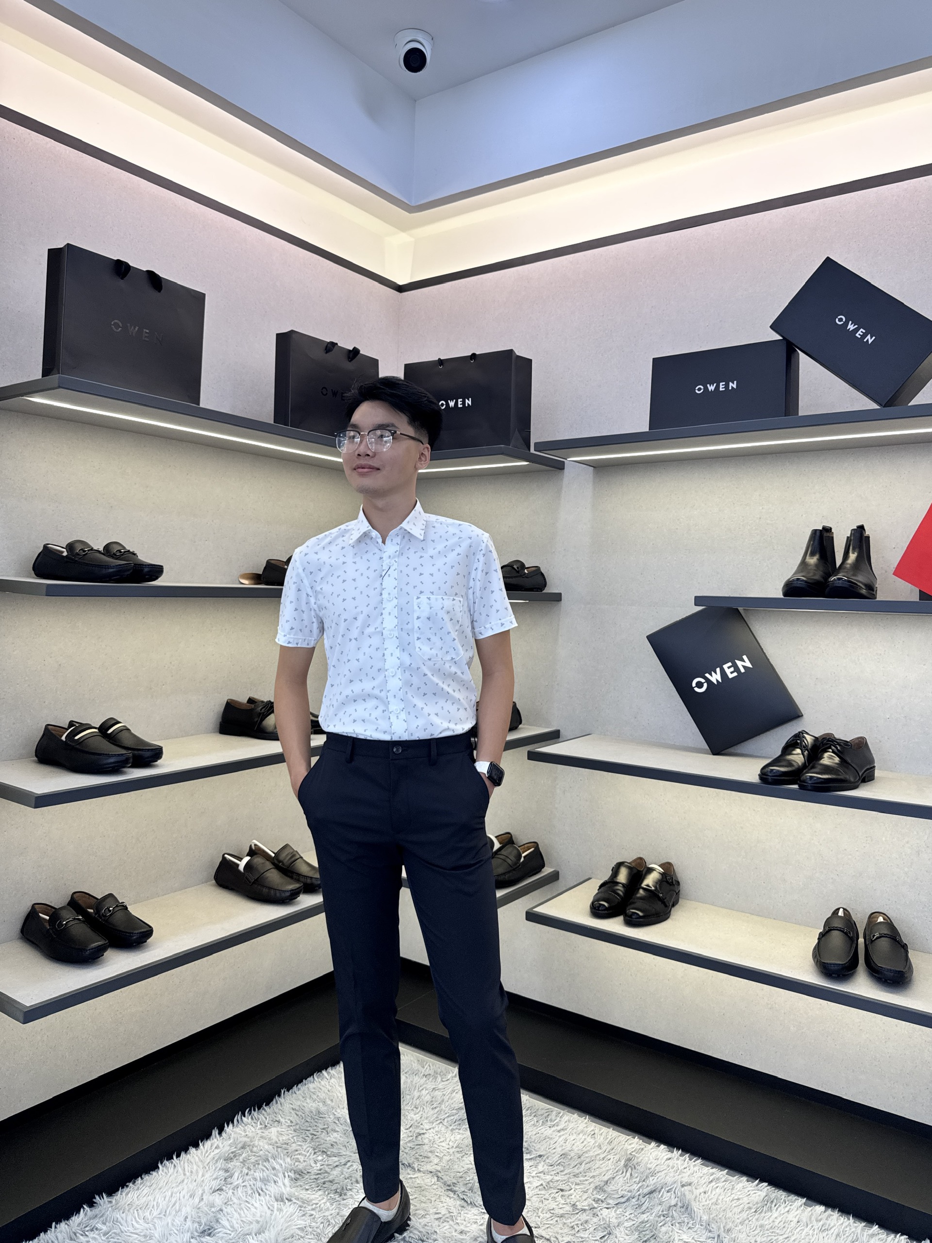 ÁO SƠ MI NGẮN TAY AB255132NT