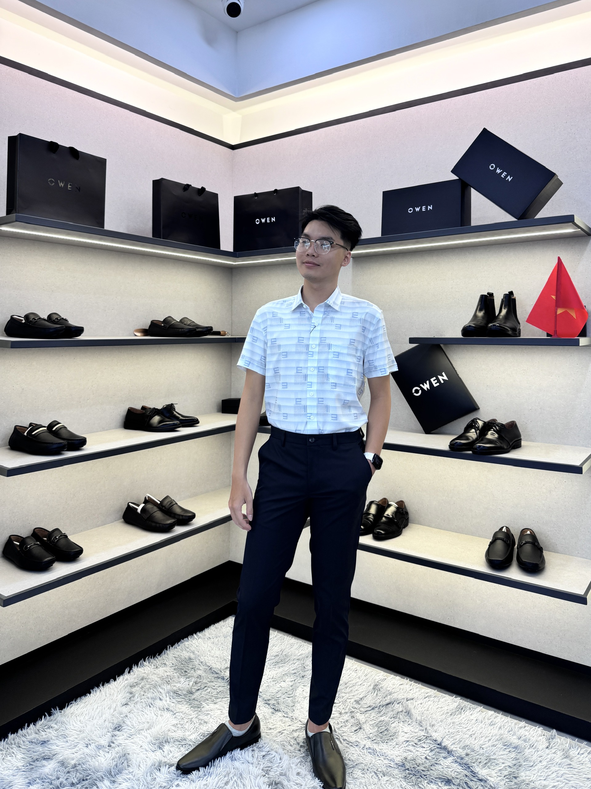 ÁO SƠ MI NGẮN TAY AB255131NT