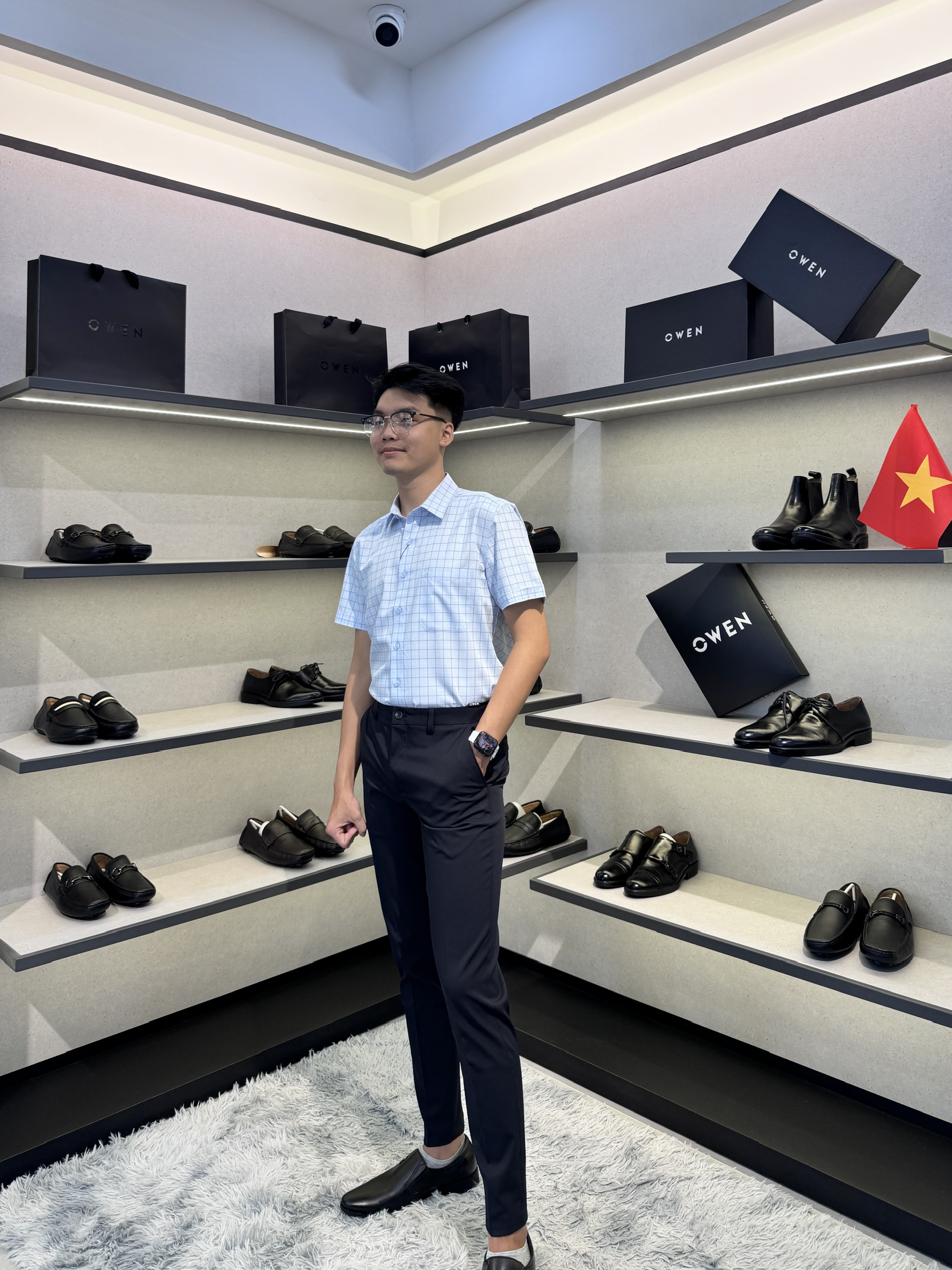 ÁO SƠ MI NGẮN TAY AB255165NT