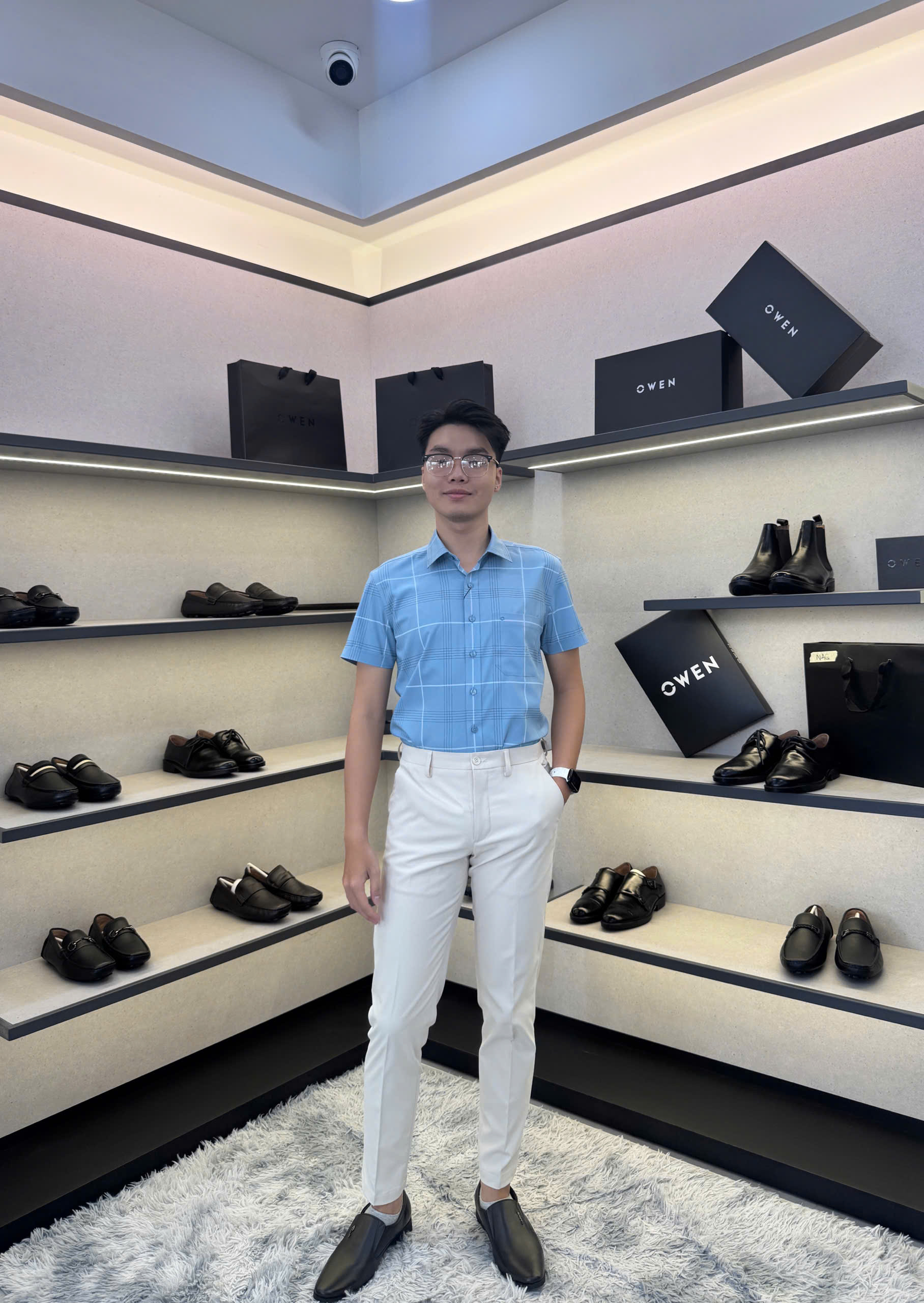 ÁO SƠ MI NGẮN TAY AB250384NT