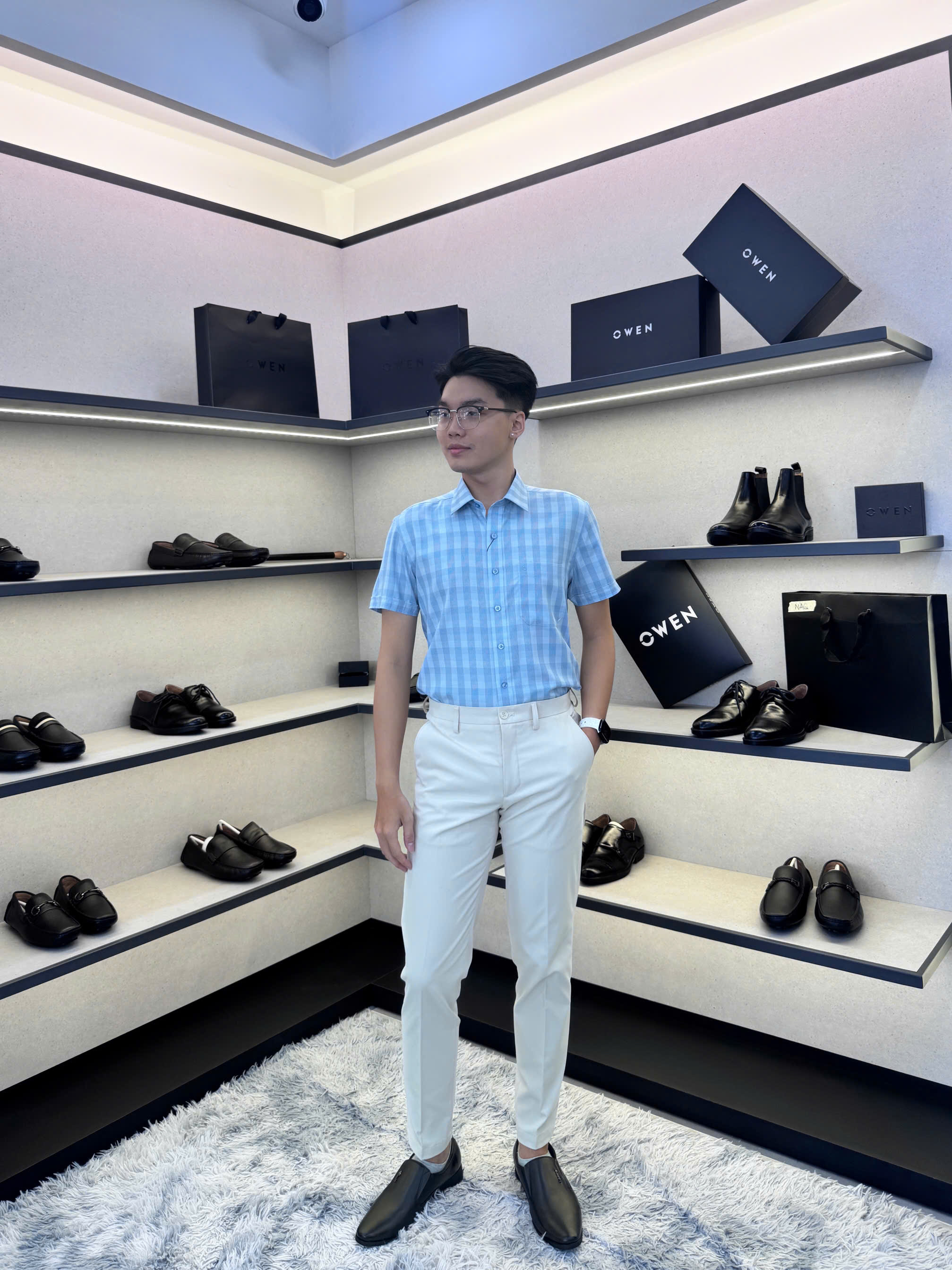 ÁO SƠ MI NGẮN TAY AB250380NT