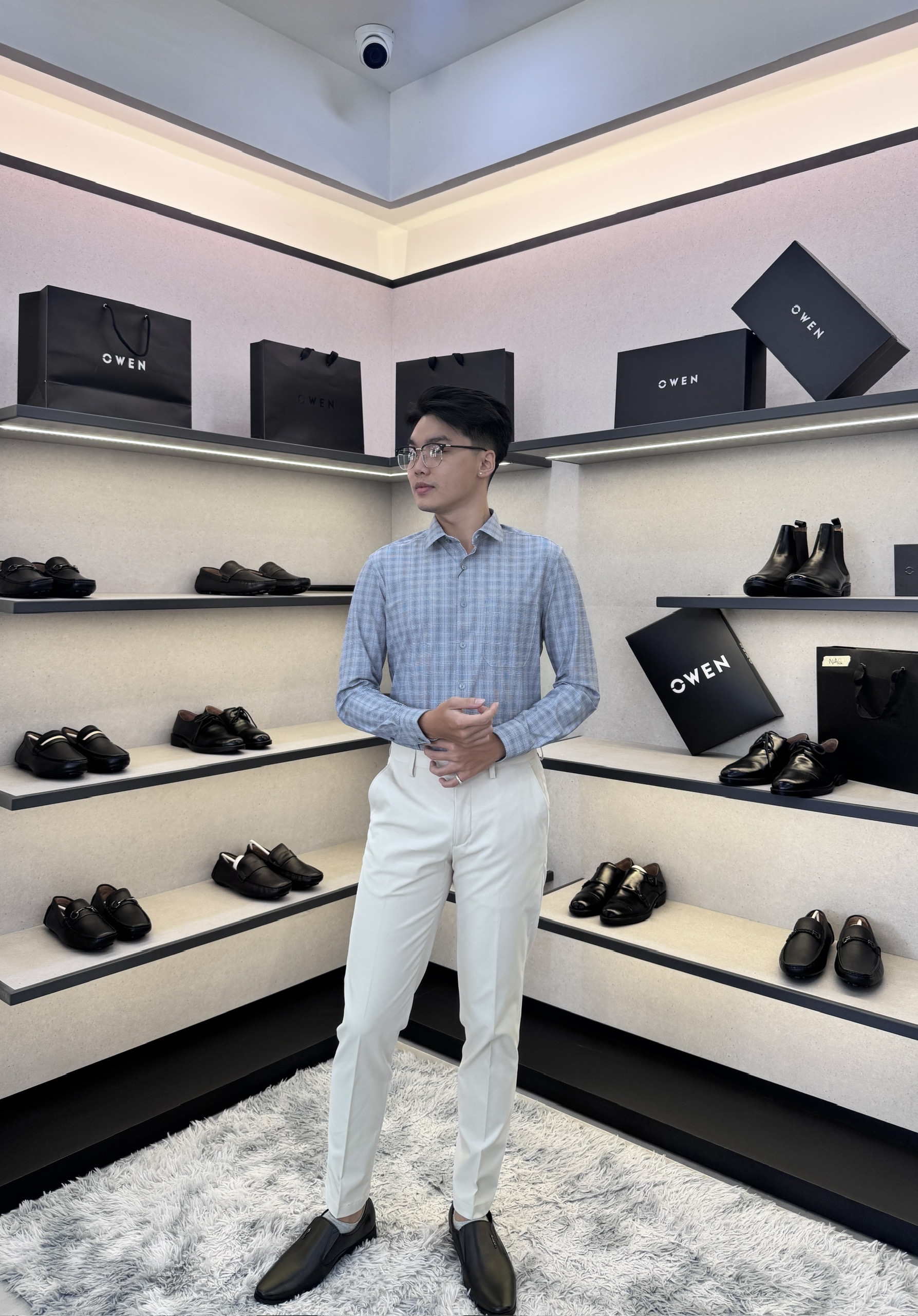 ÁO SƠ MI DÀI TAY AR250048DT