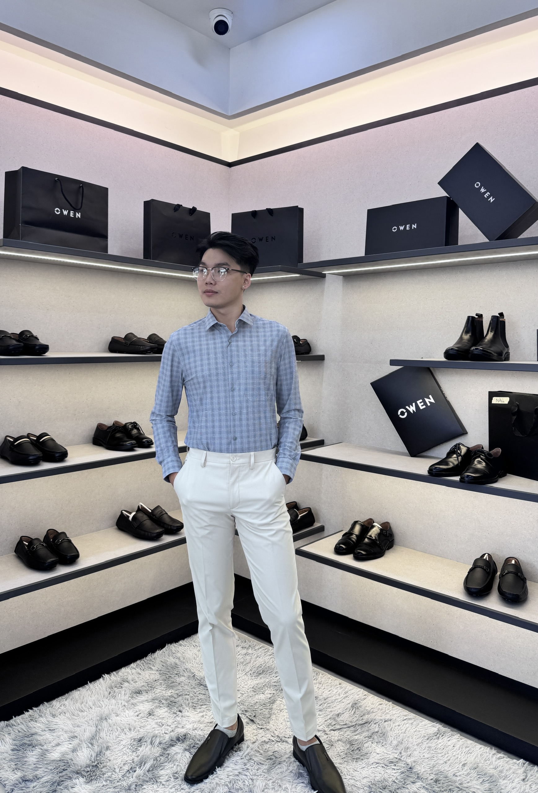 ÁO SƠ MI DÀI TAY AR250048DT