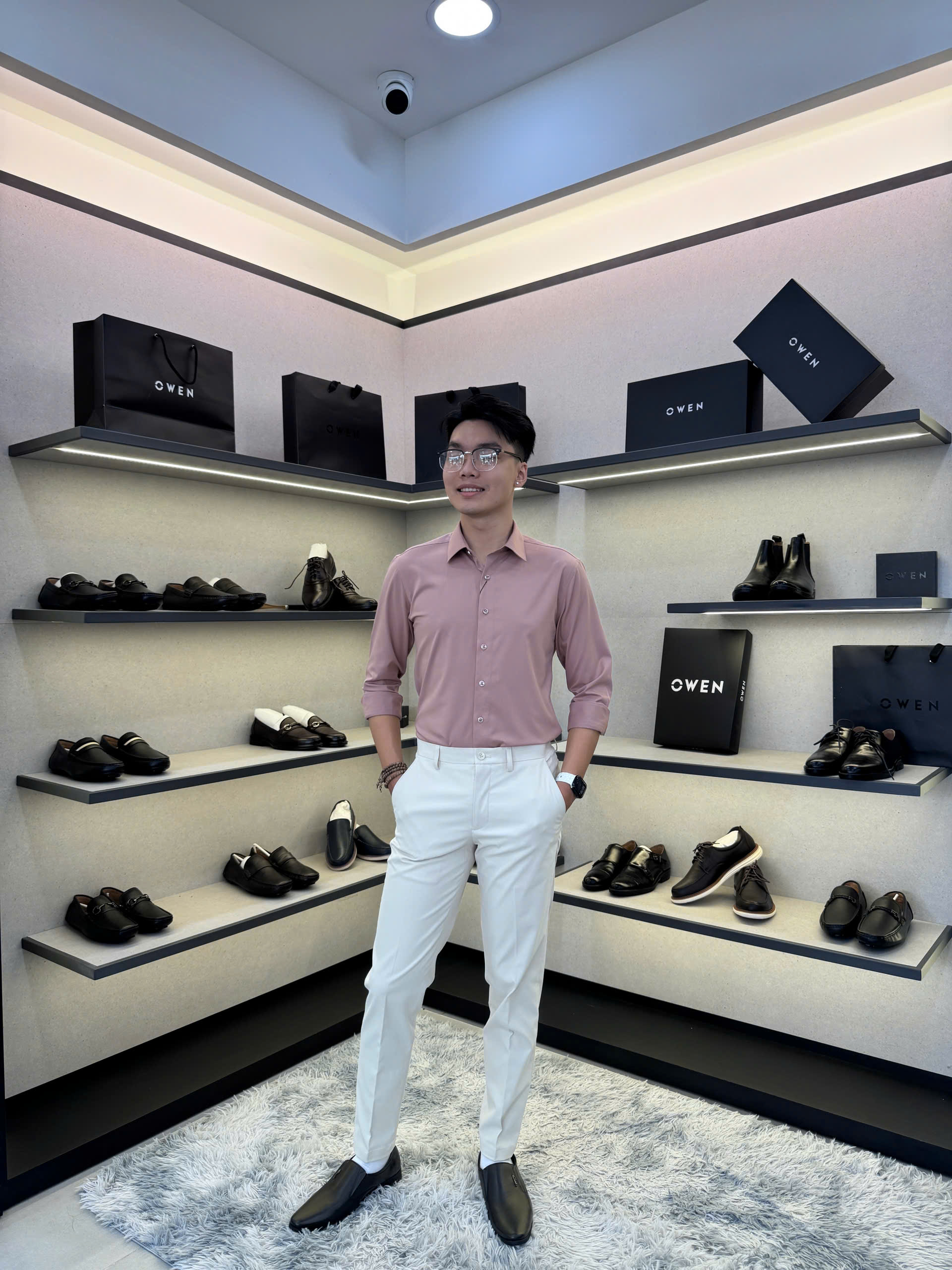 ÁO SƠ MI DÀI TAY AS255067D