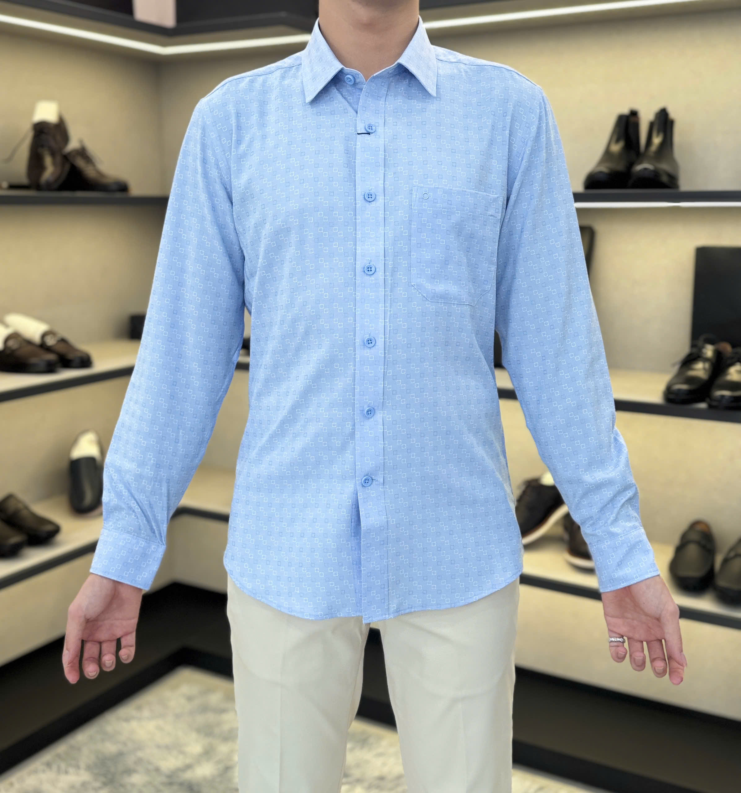 ÁO SƠ MI DÀI TAY AR255036DT