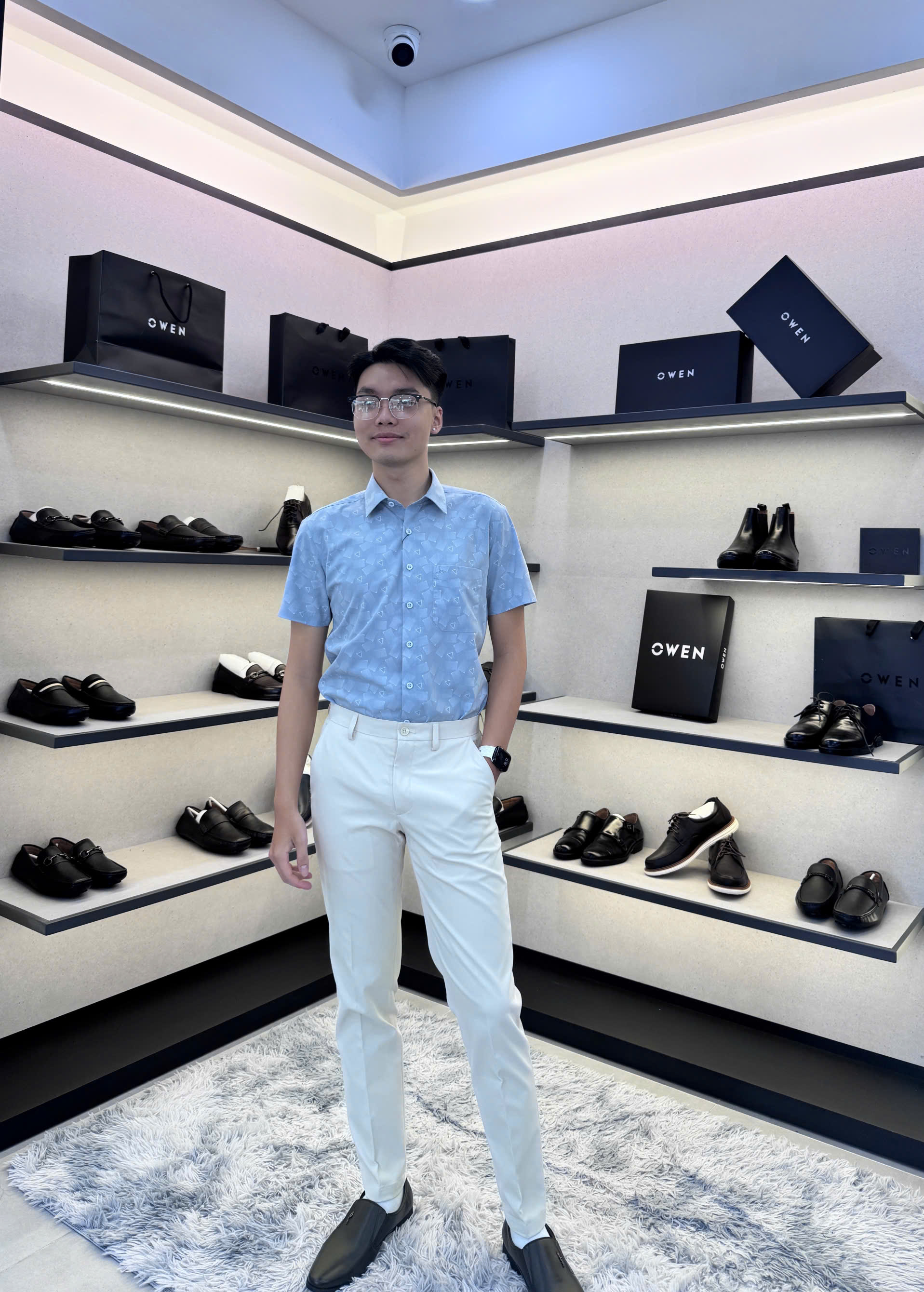 ÁO SƠ MI NGẮN TAY AB255009NT