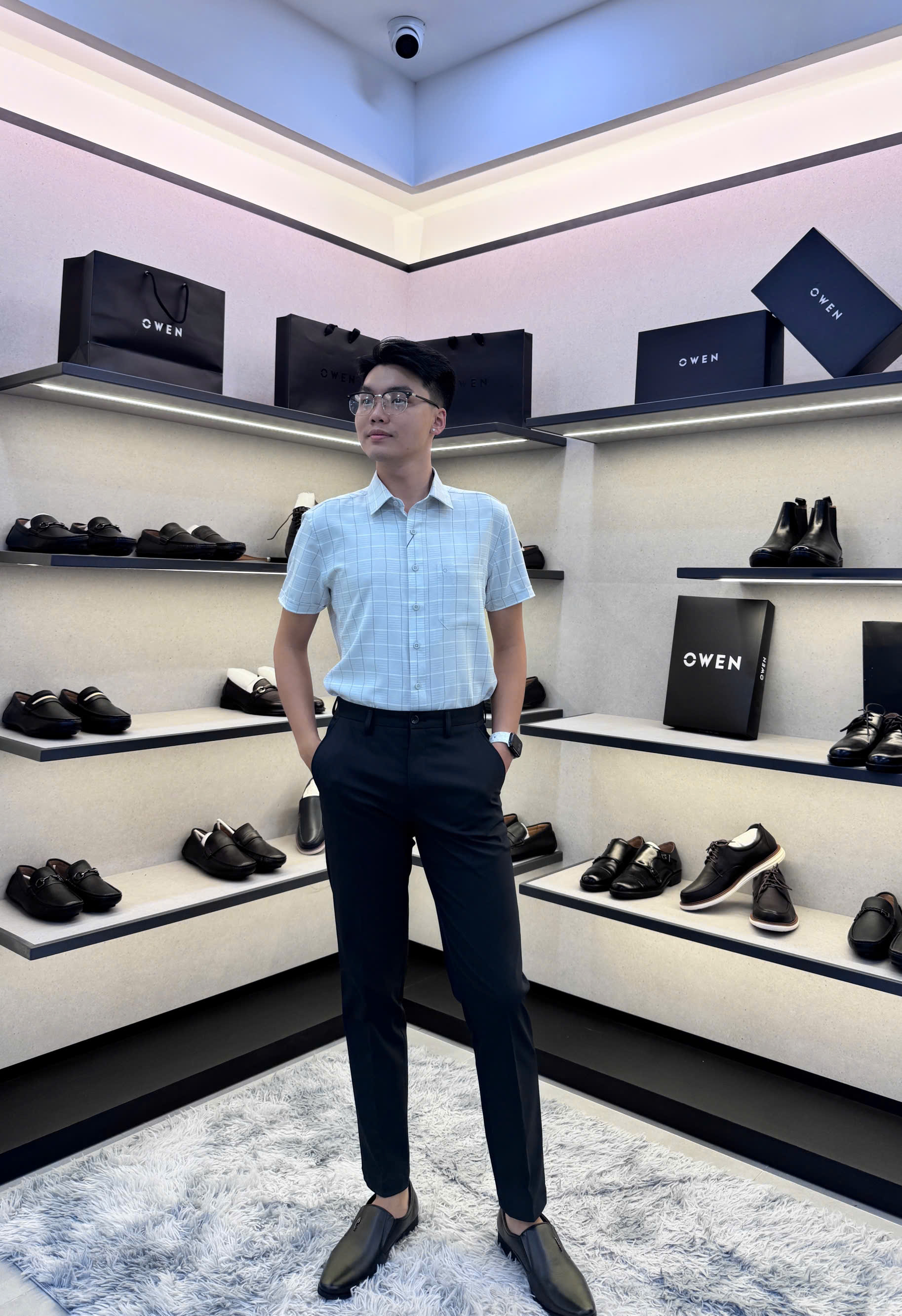 ÁO SƠ MI NGẮN TAY AB255041NT