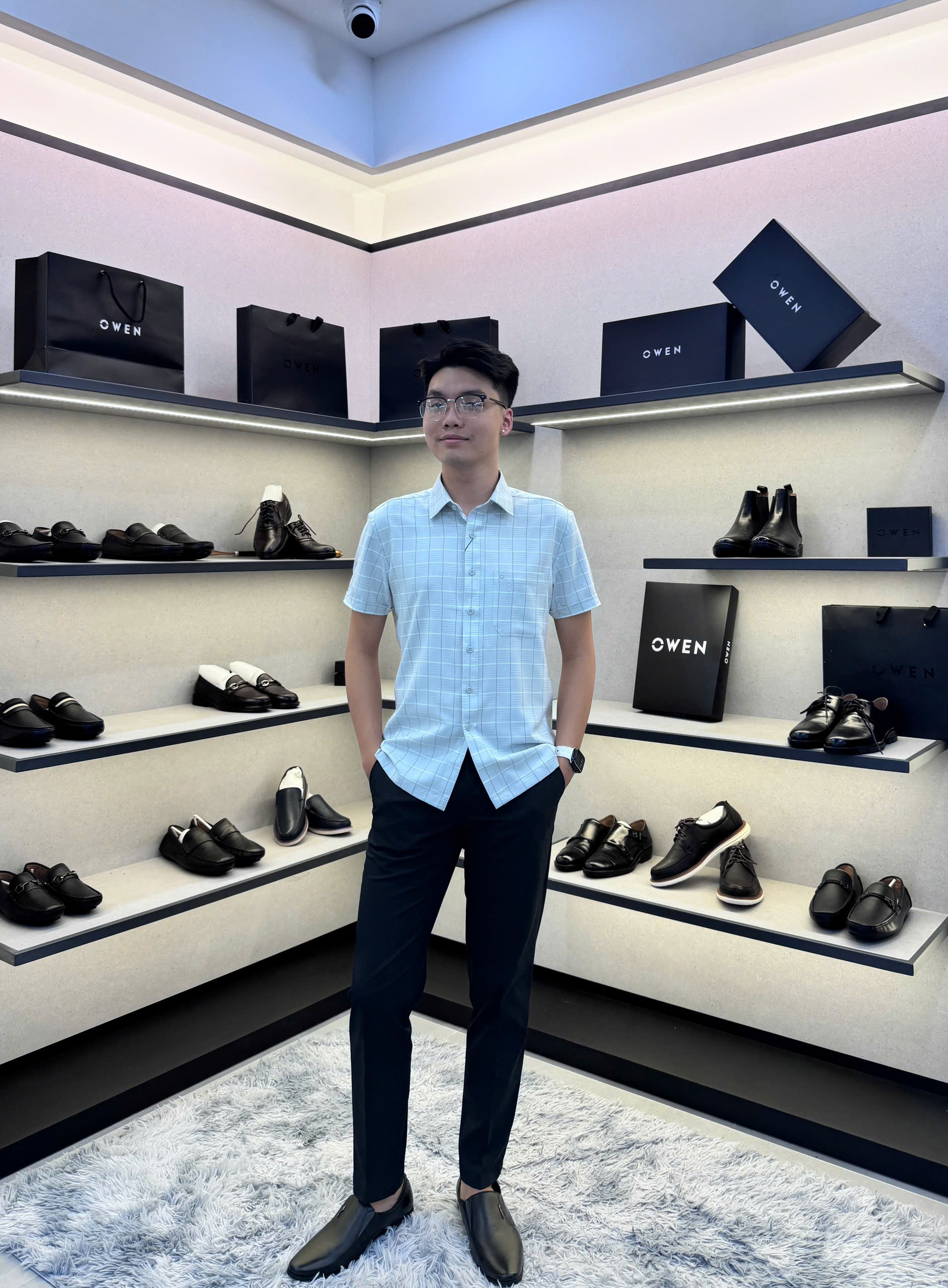 ÁO SƠ MI NGẮN TAY AB255041NT