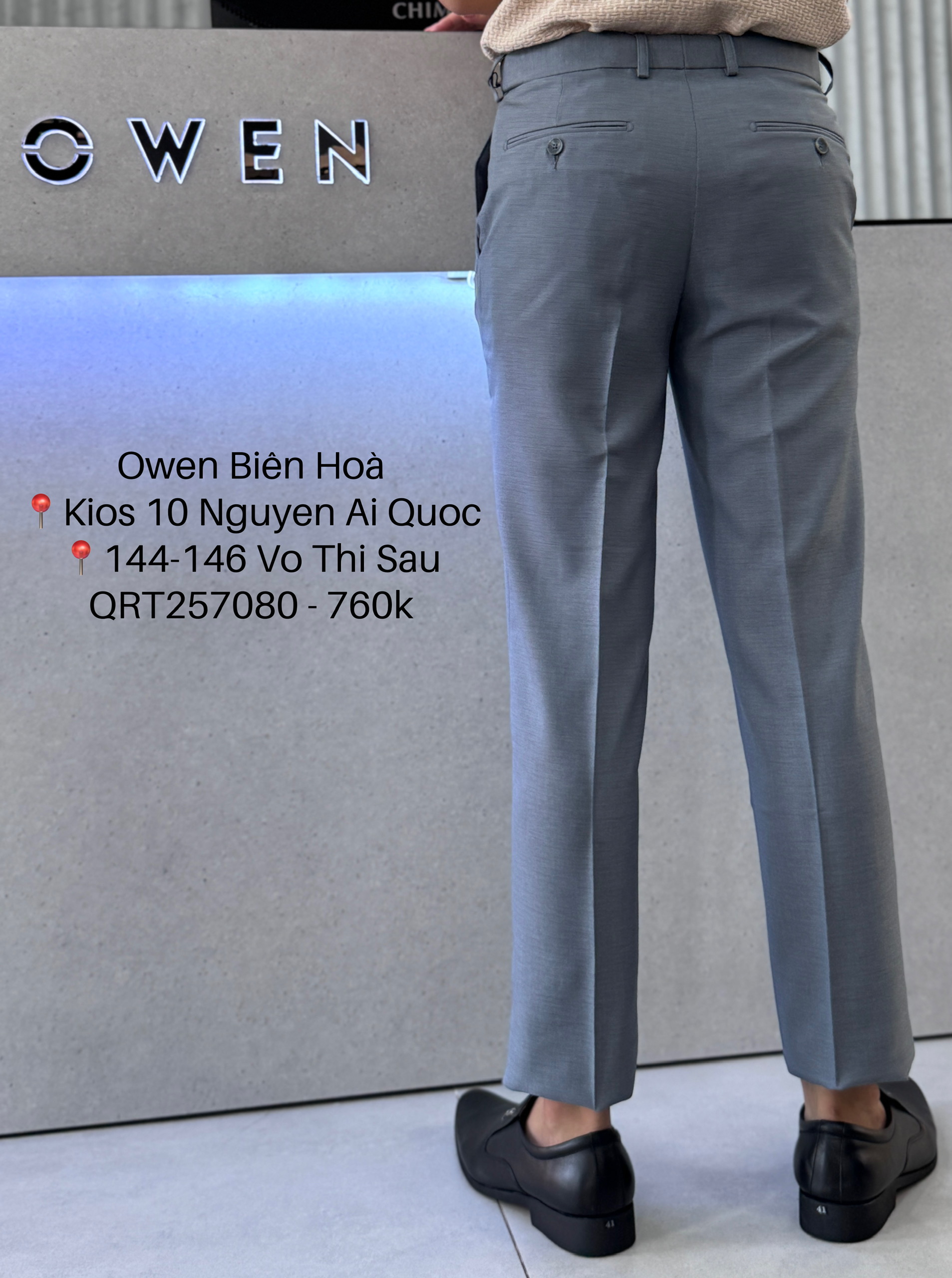 QUẦN TÂY QRT257080