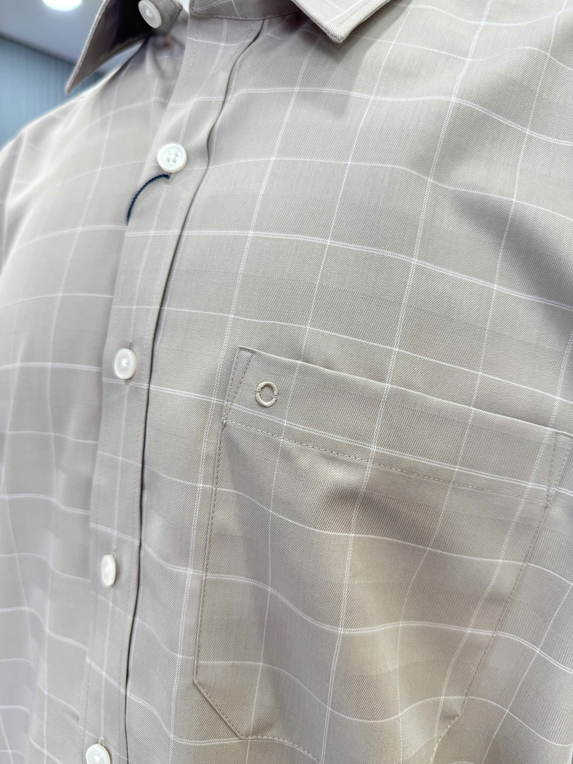 ÁO SƠ MI NGẮN TAY AB255159NT