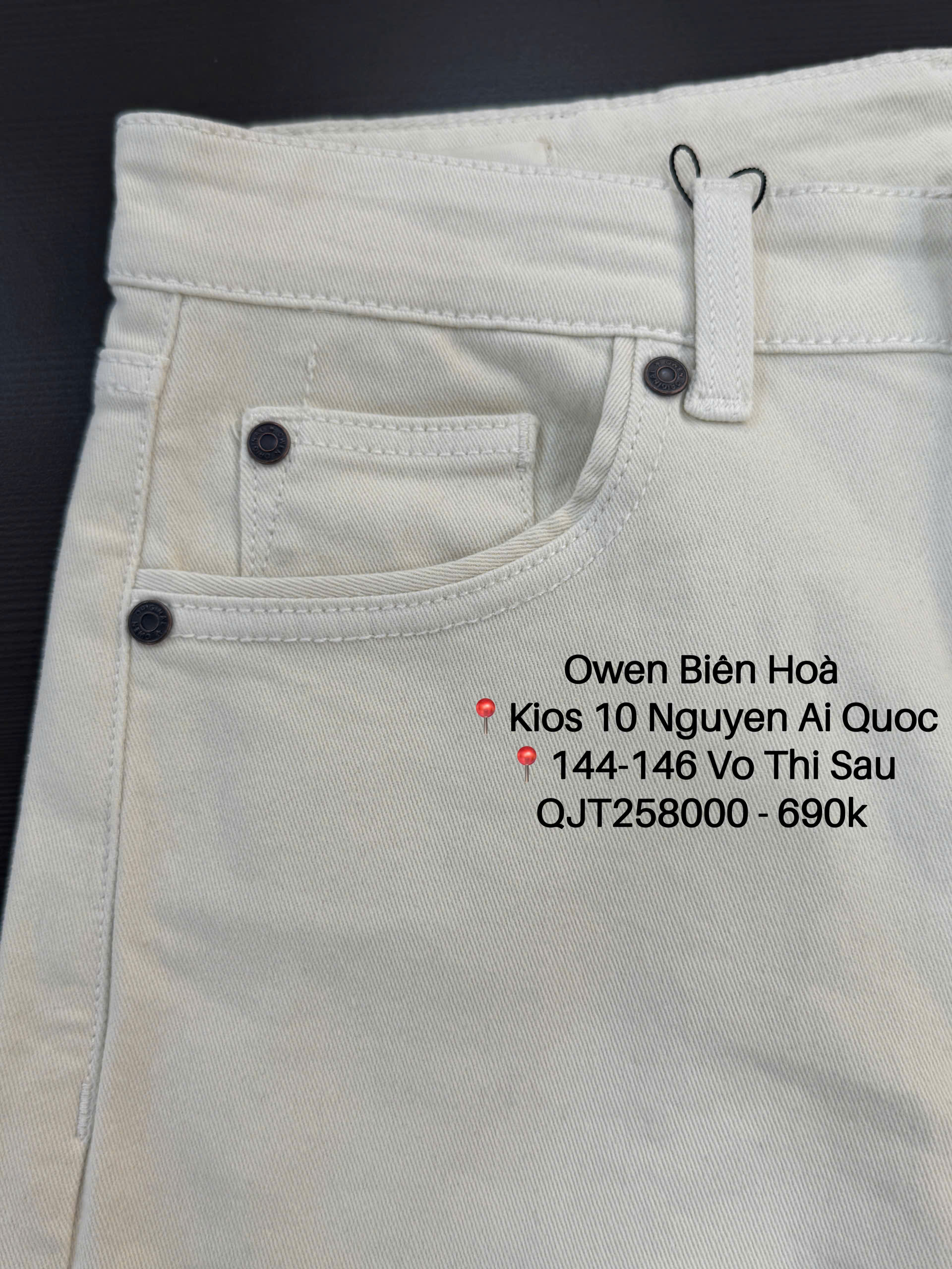 QUẦN JEANS QJT258000