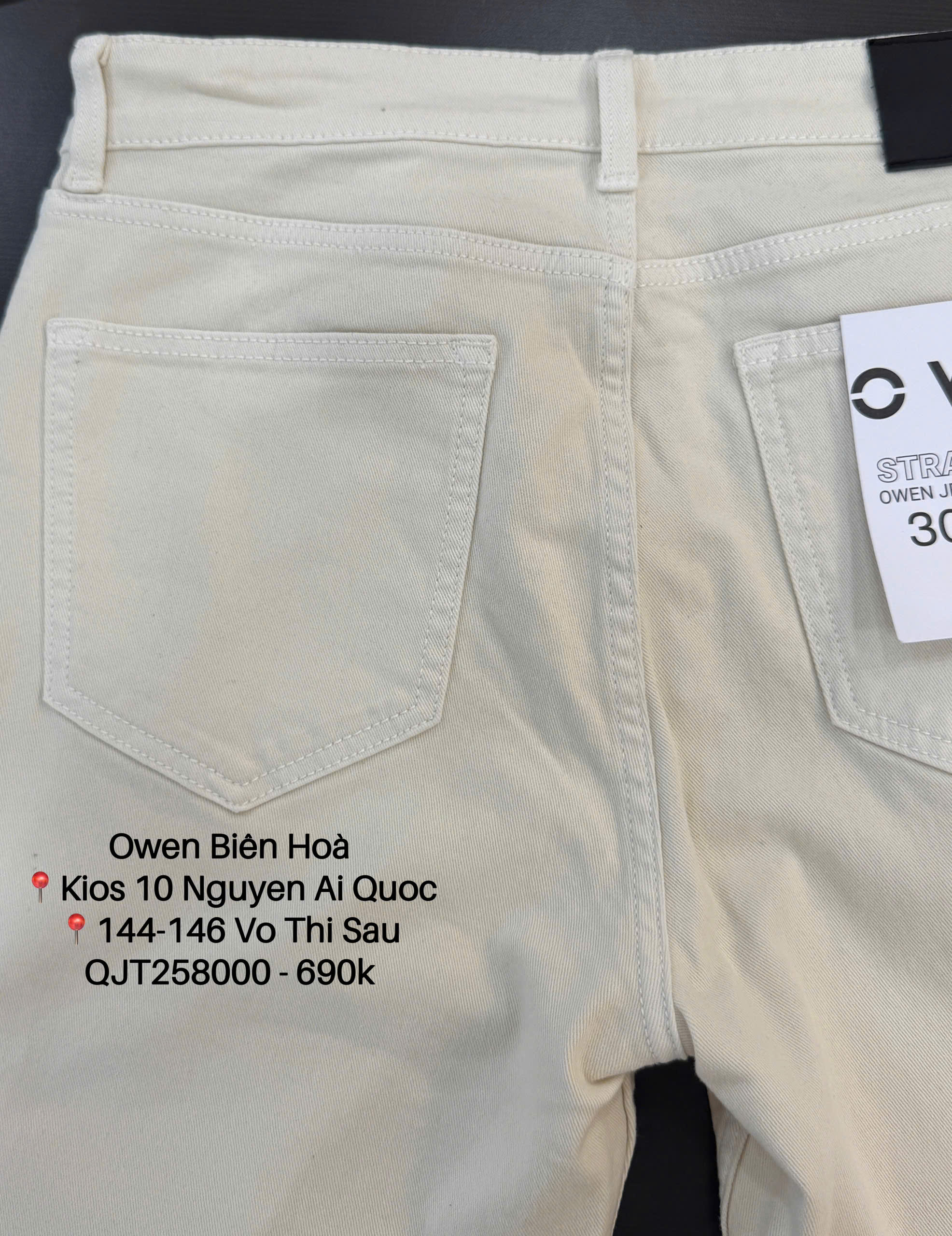 QUẦN JEANS QJT258000