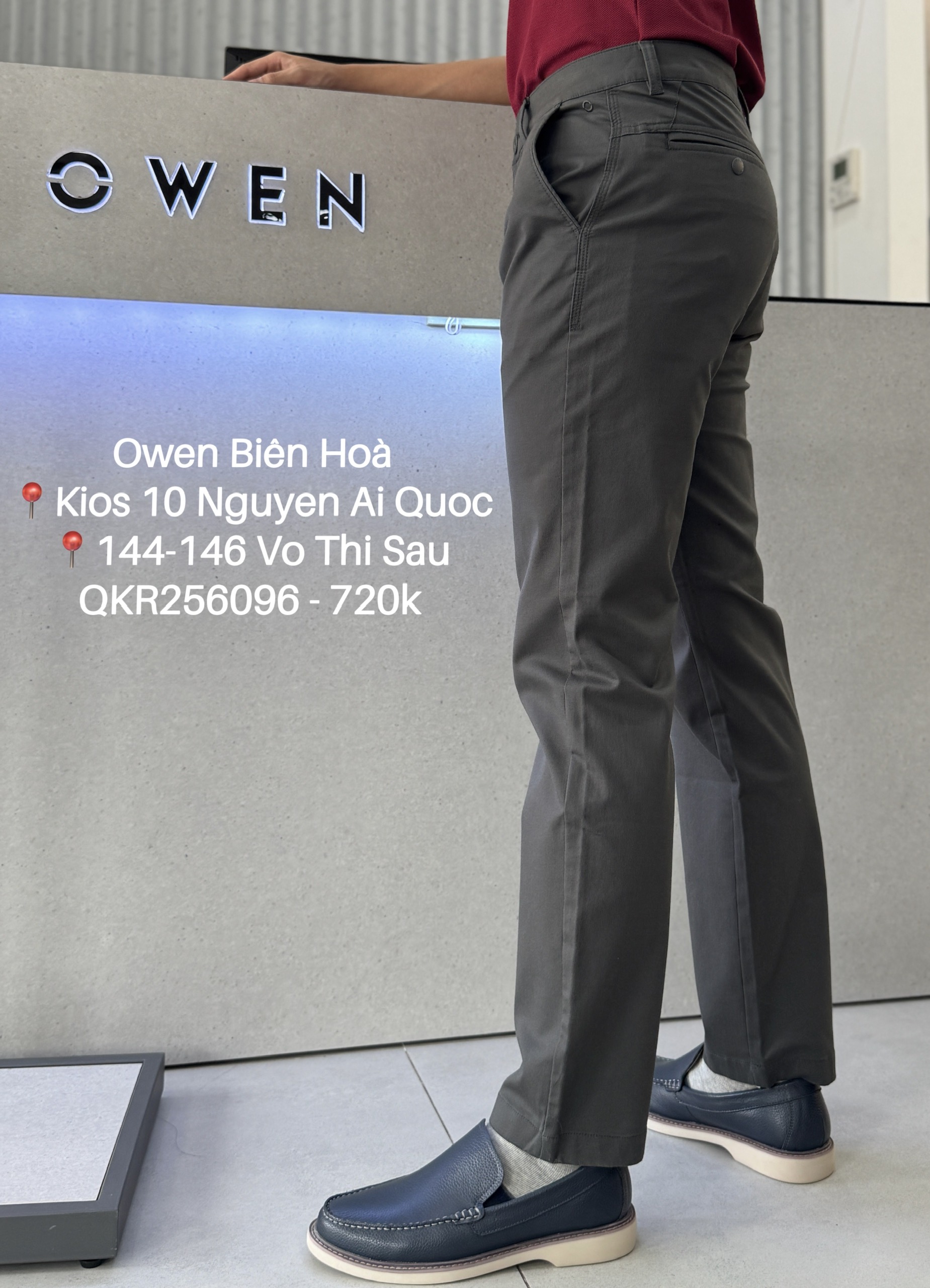 QUẦN KHAKI QKR256096