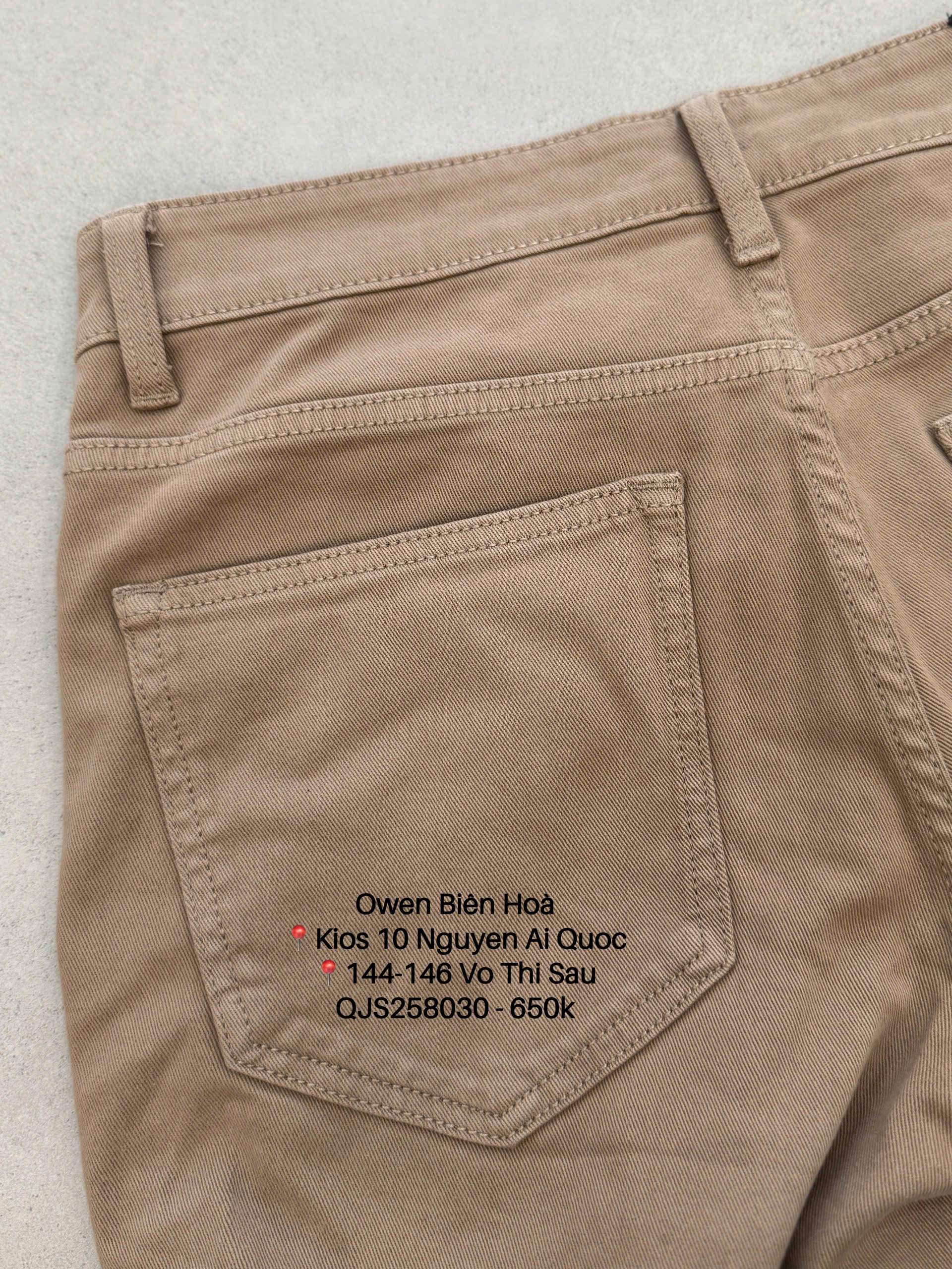 QUẦN JEANS QJS258030