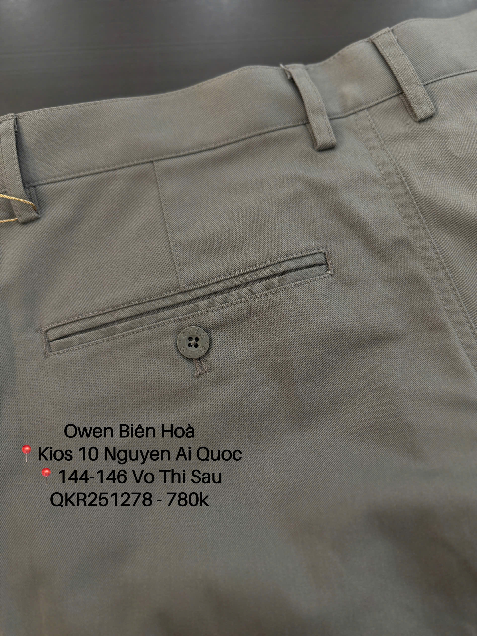 QUẦN KAKI QKR251278