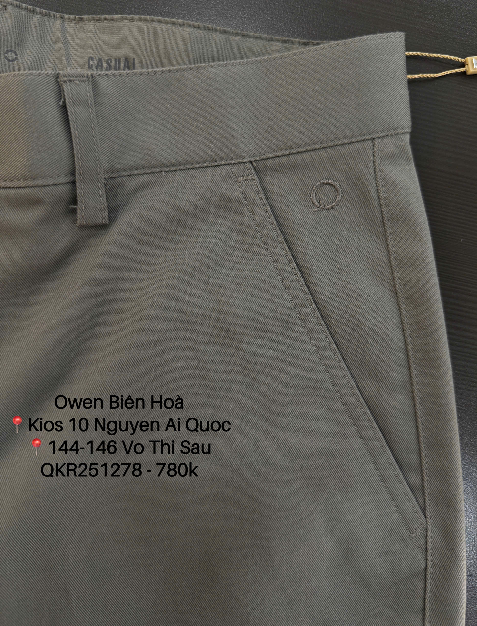 QUẦN KAKI QKR251278