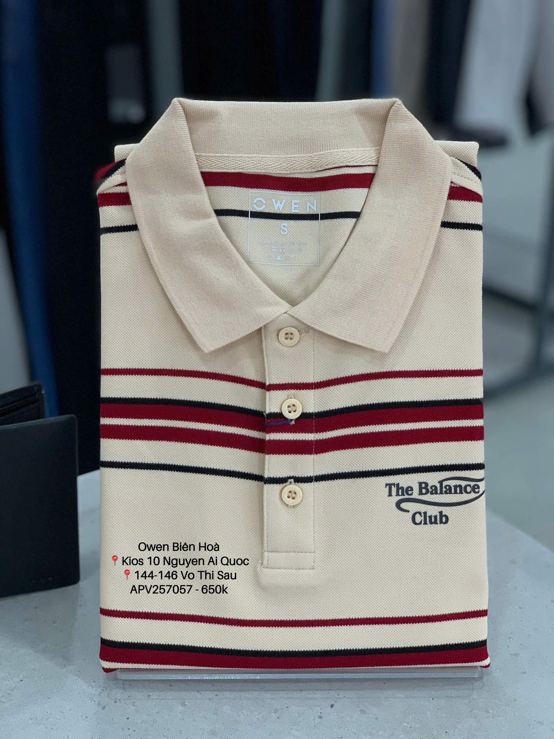 ÁO THUN POLO APV257057