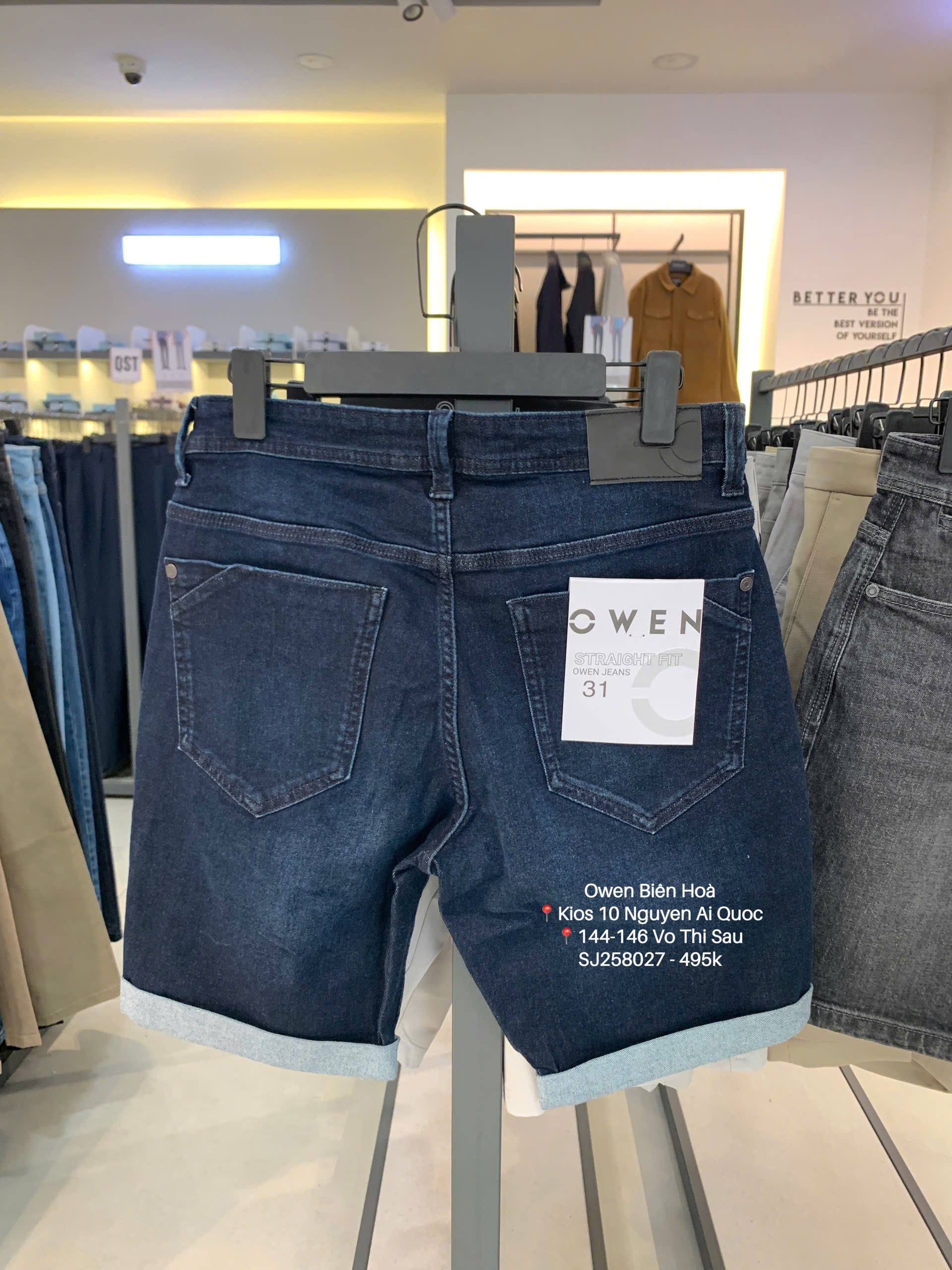 QUẦN SHORT JEAN SJ258027