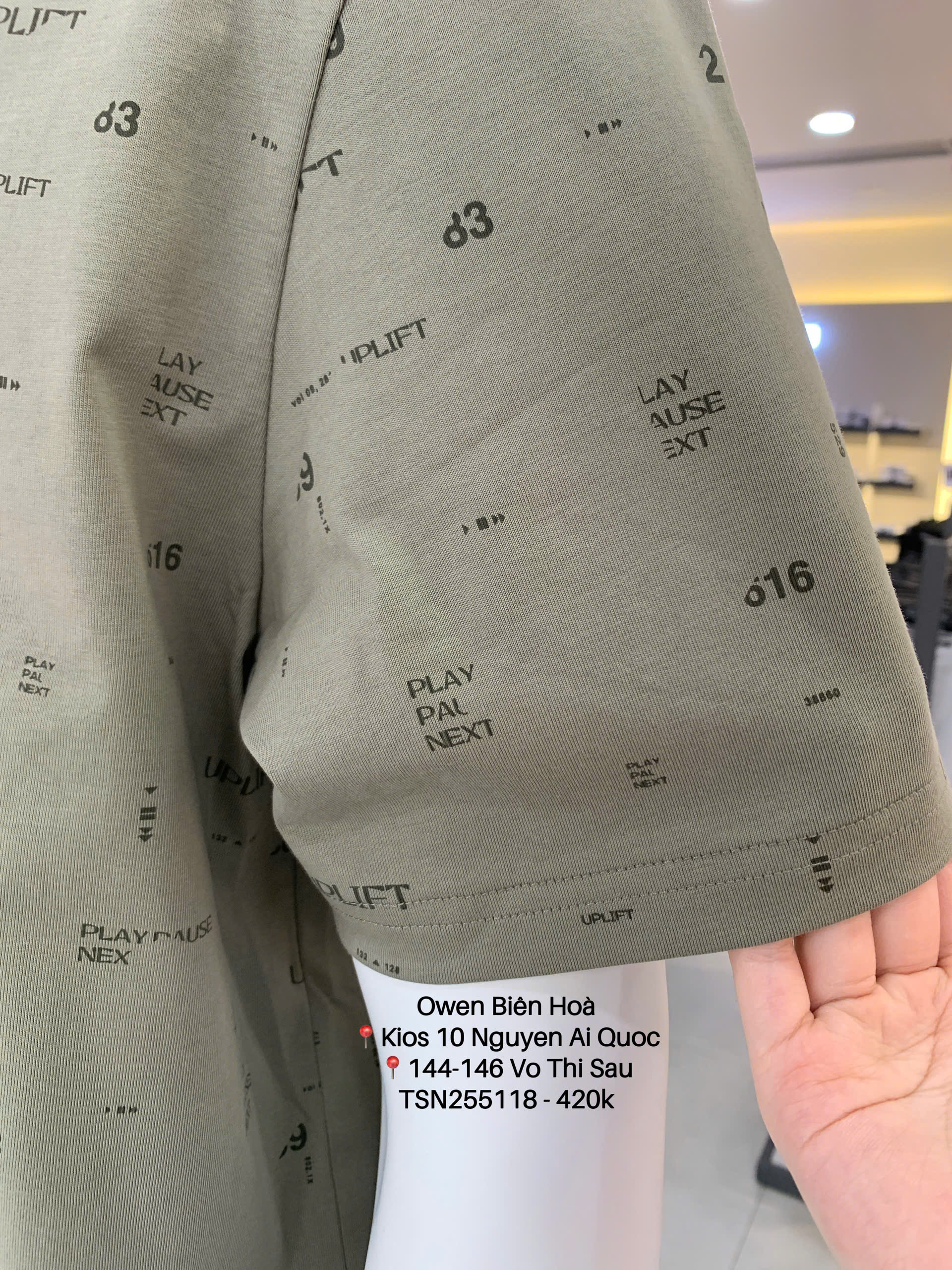 ÁO THUN T-SHIRT TSN255118