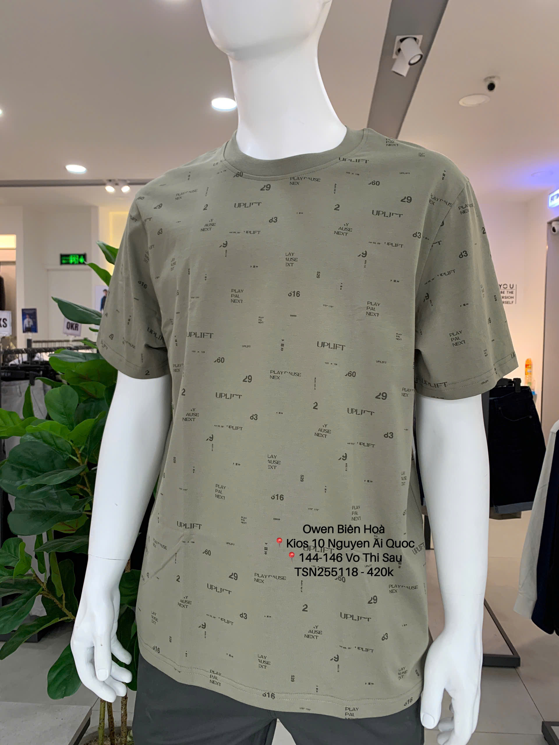 ÁO THUN T-SHIRT TSN255118