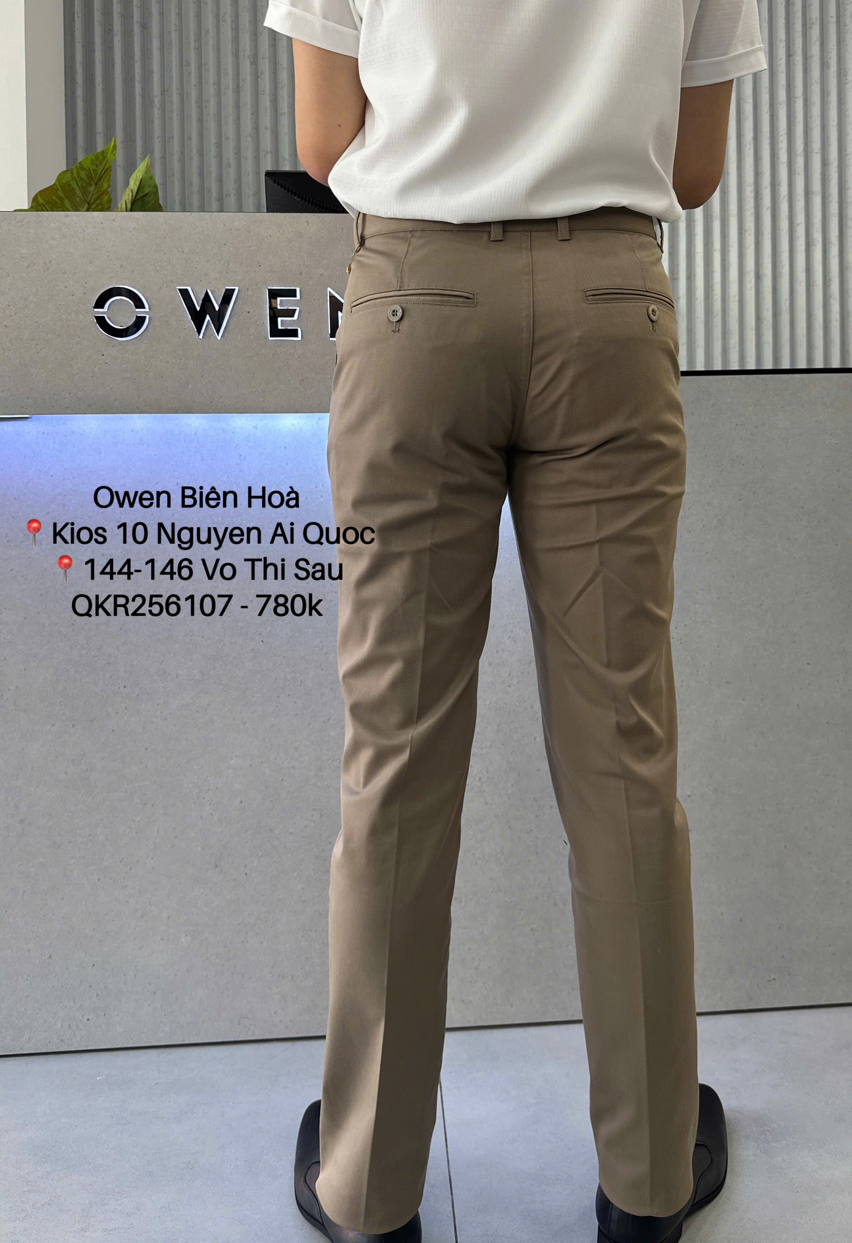 QUẦN KHAKI QKR256107