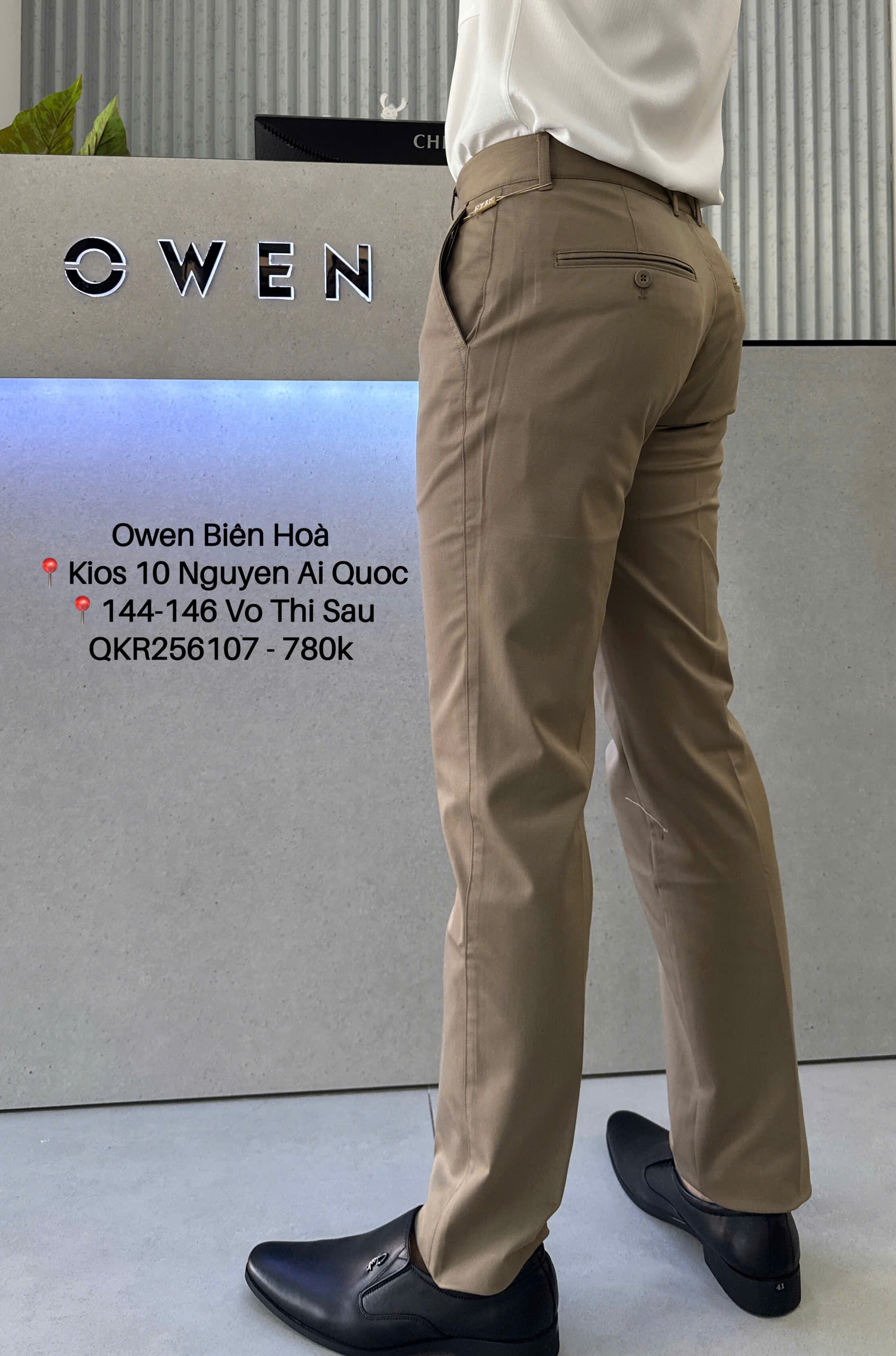 QUẦN KHAKI QKR256107