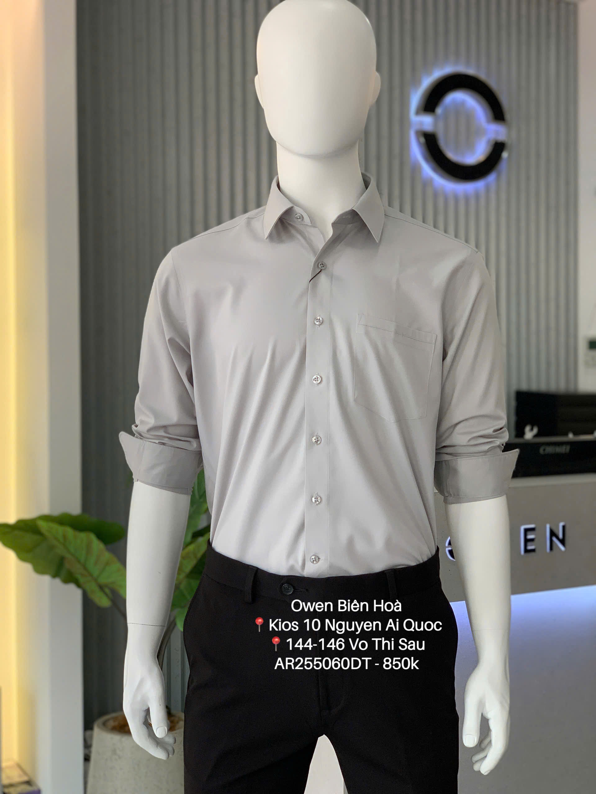 ÁO SƠ MI DÀI TAY AR255060DT