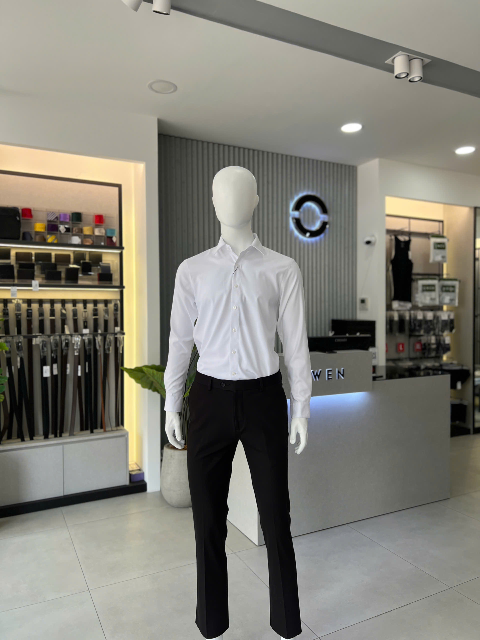 ÁO SƠ MI DÀI TAY AS255058D