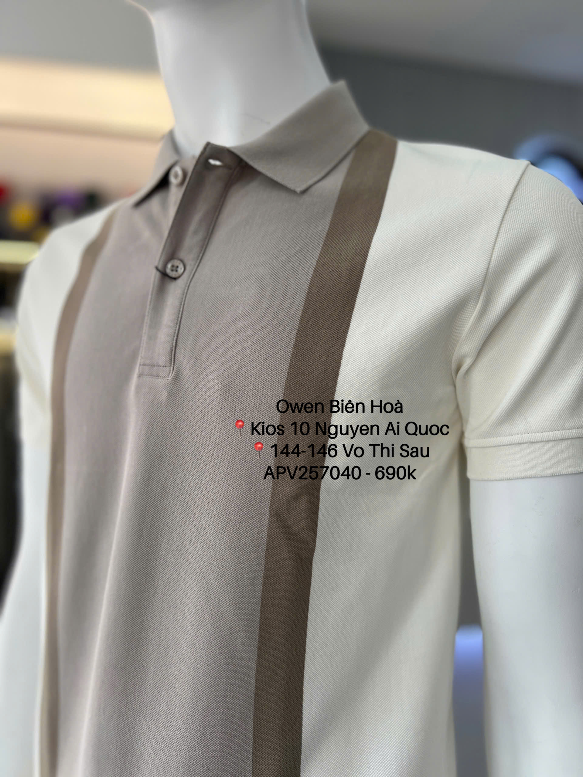 ÁO THUN POLO APV257040