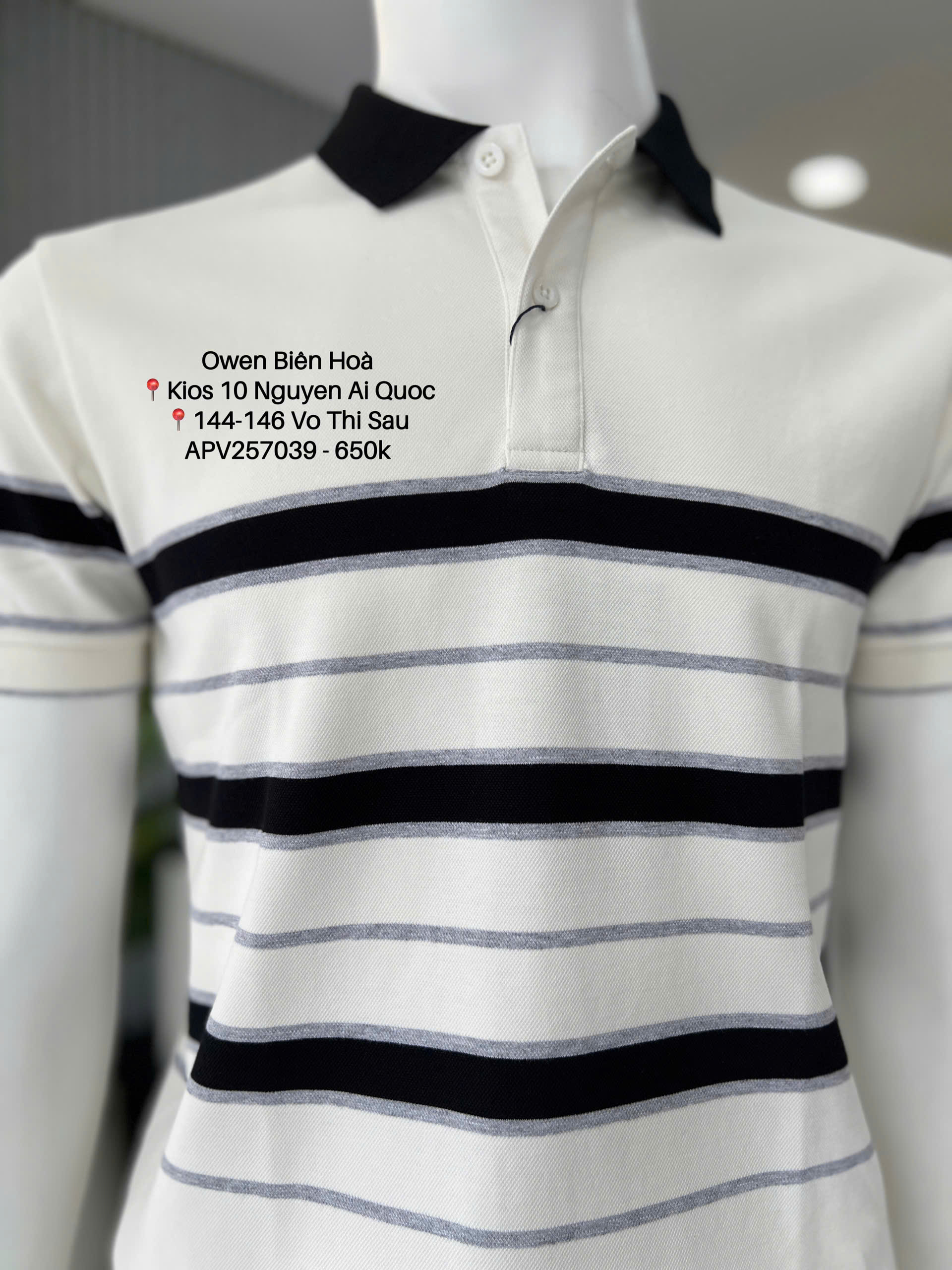 ÁO THUN POLO APV257039