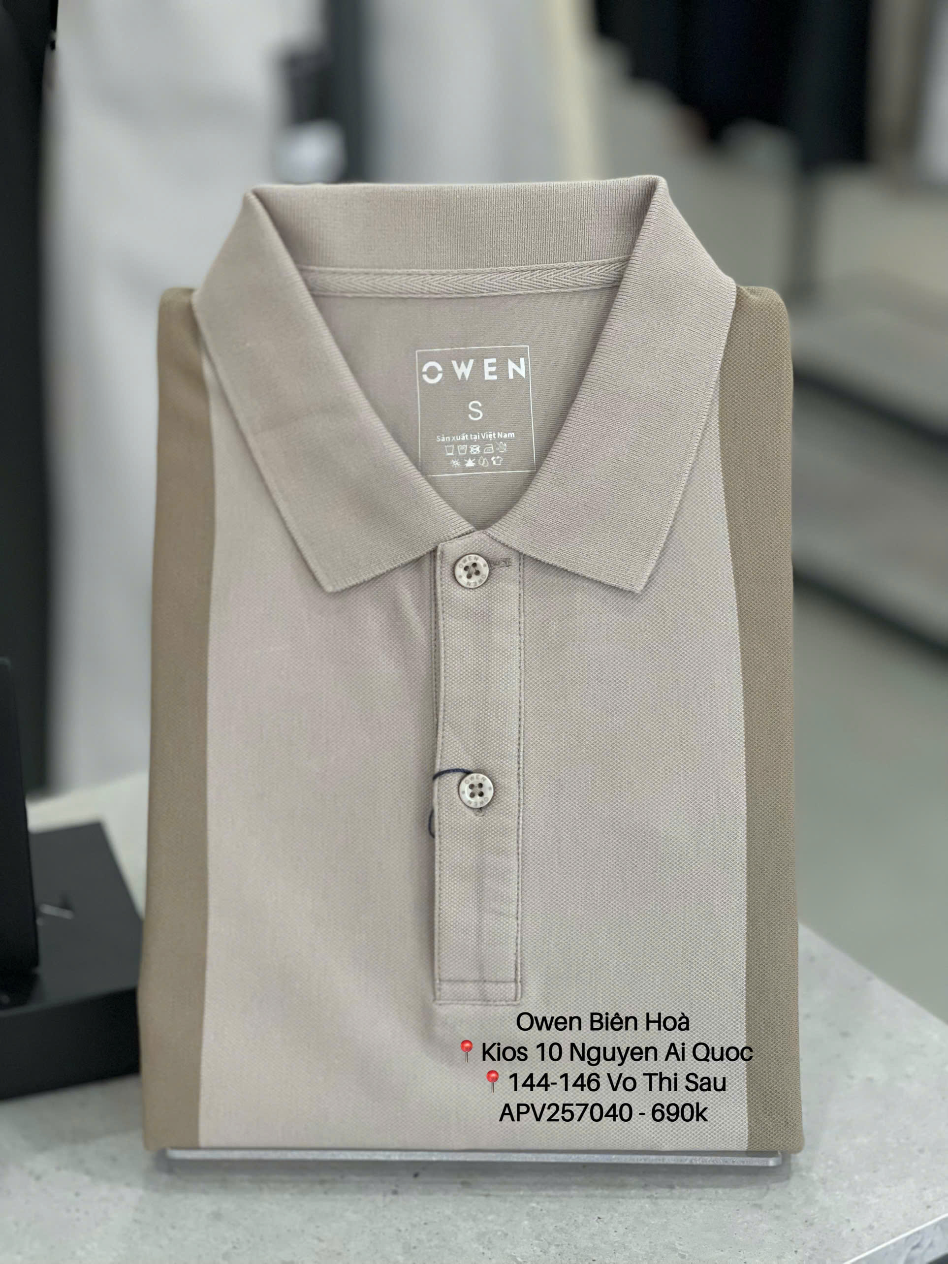 ÁO THUN POLO APV257040