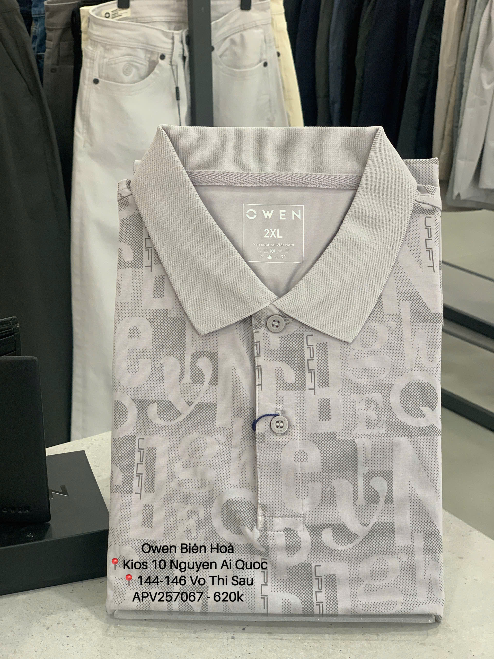 ÁO THUN POLO APV257067