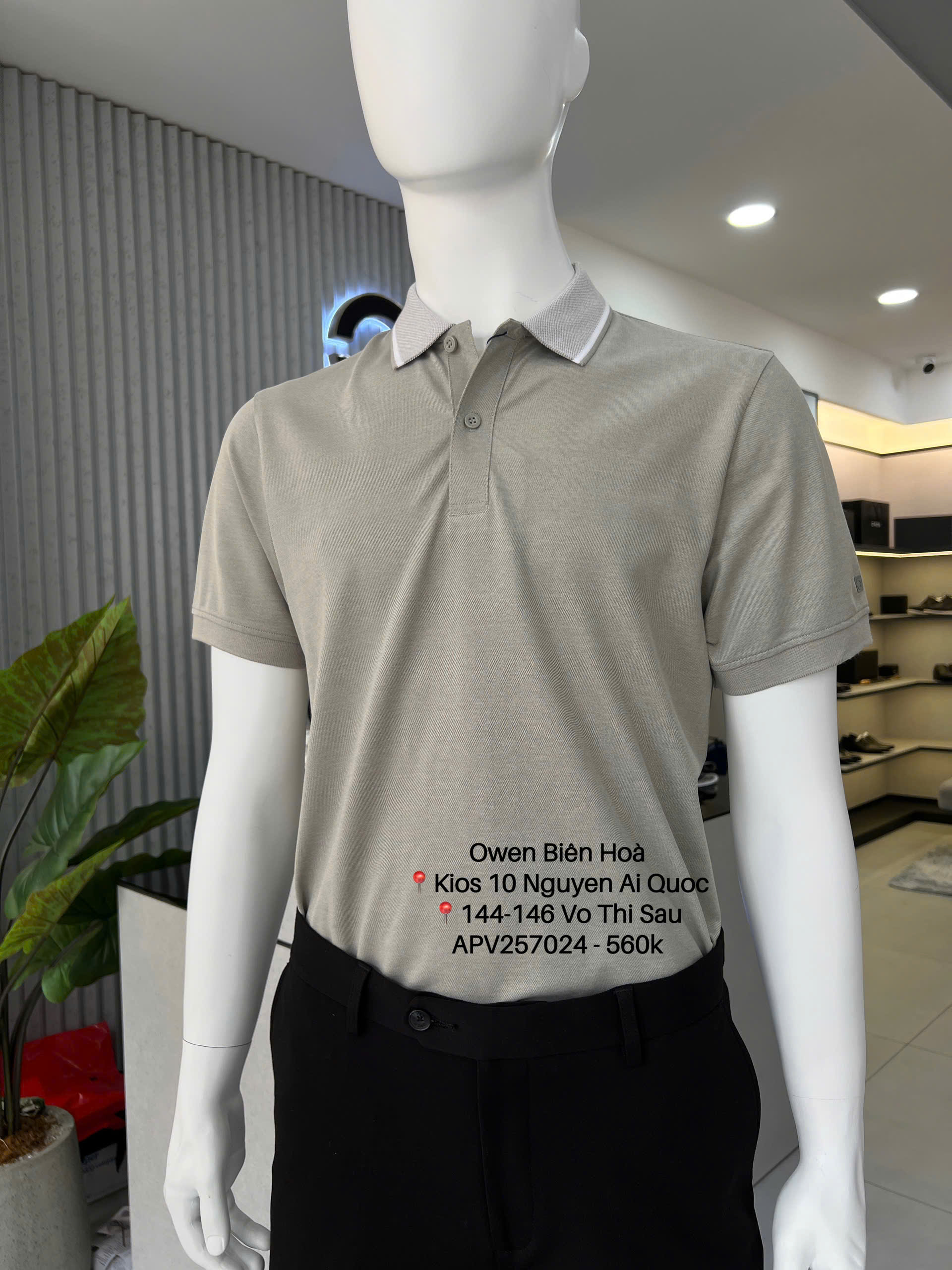 ÁO THUN POLO APV257024