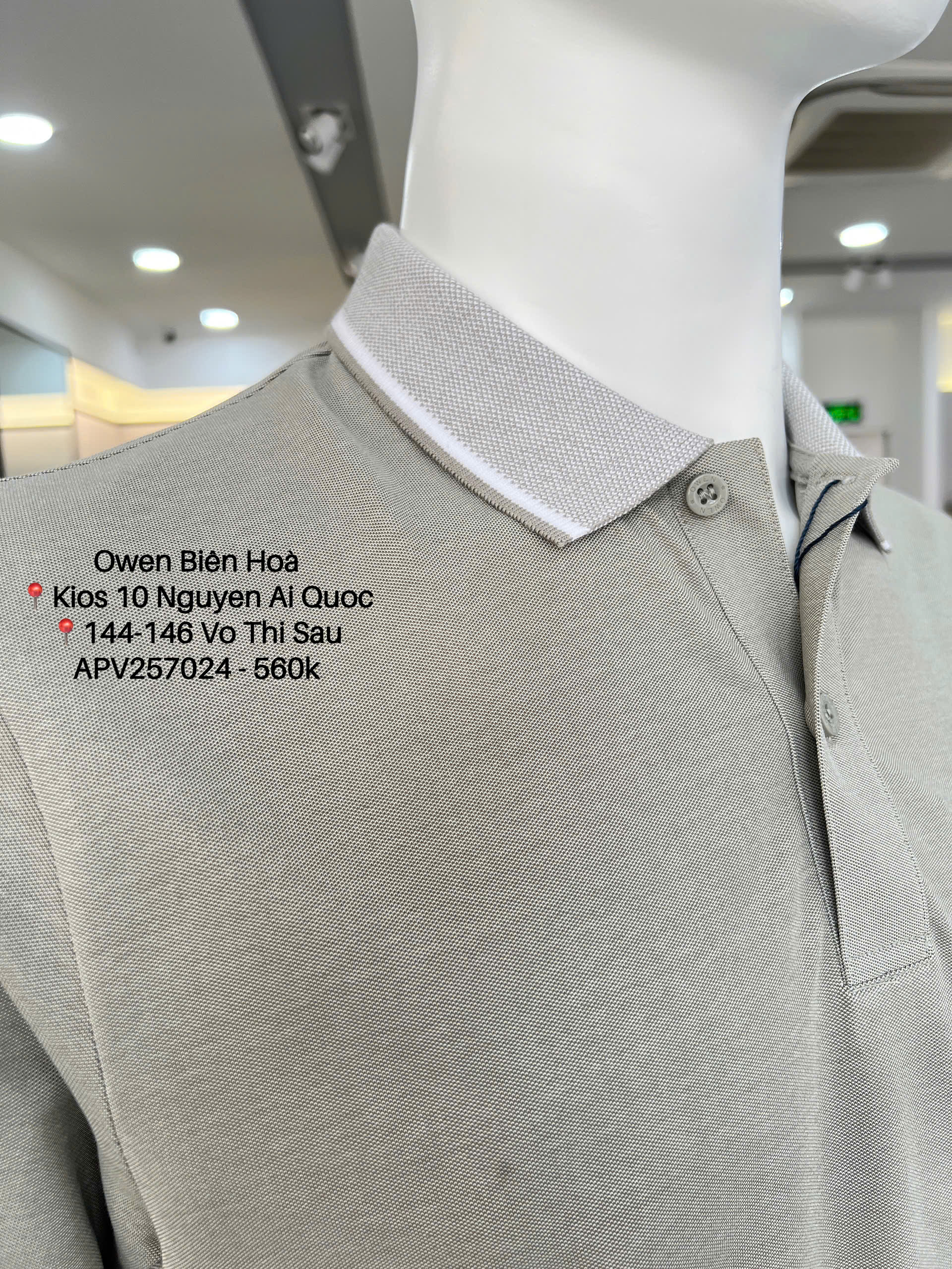 ÁO THUN POLO APV257024