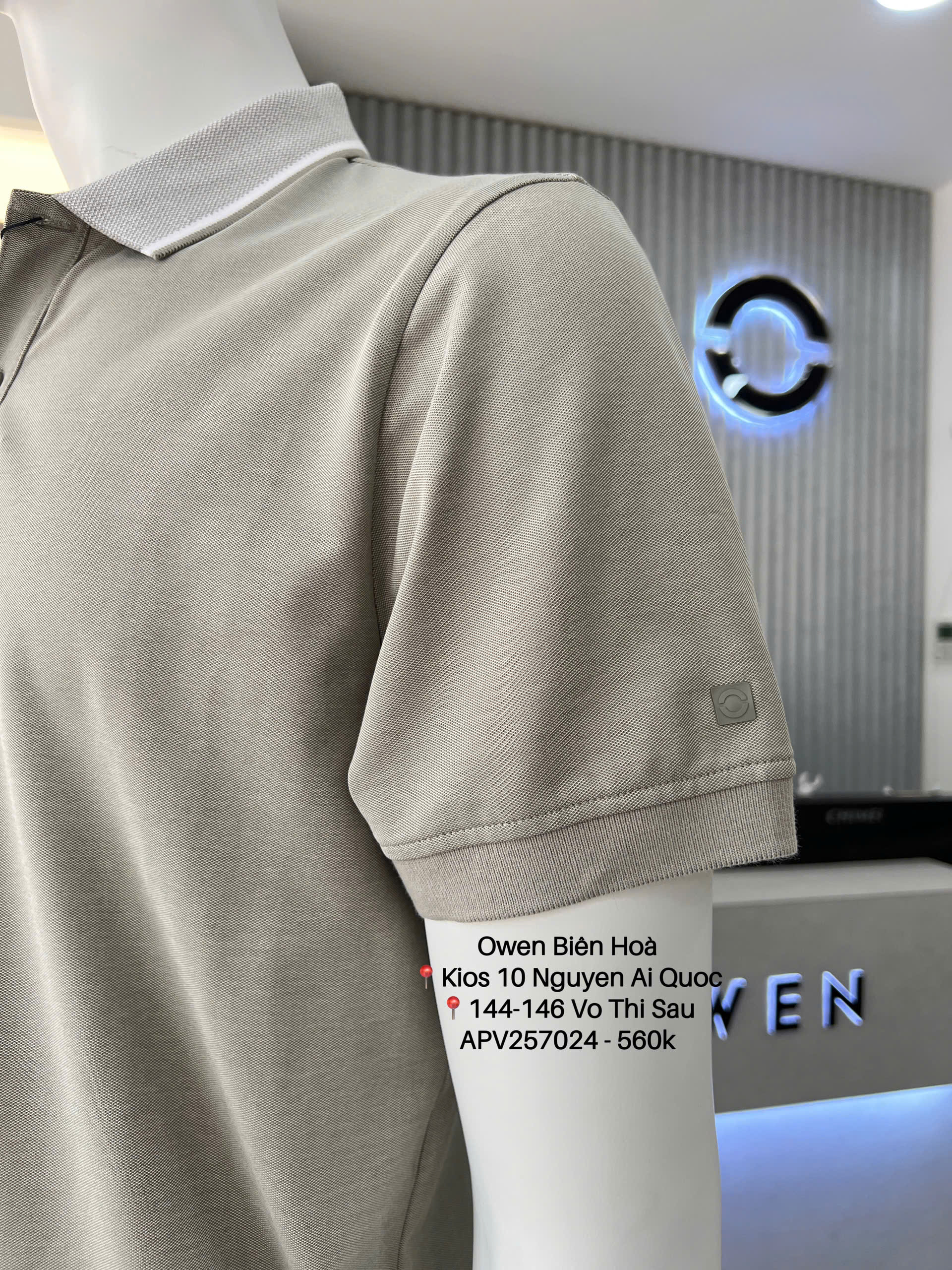 ÁO THUN POLO APV257024