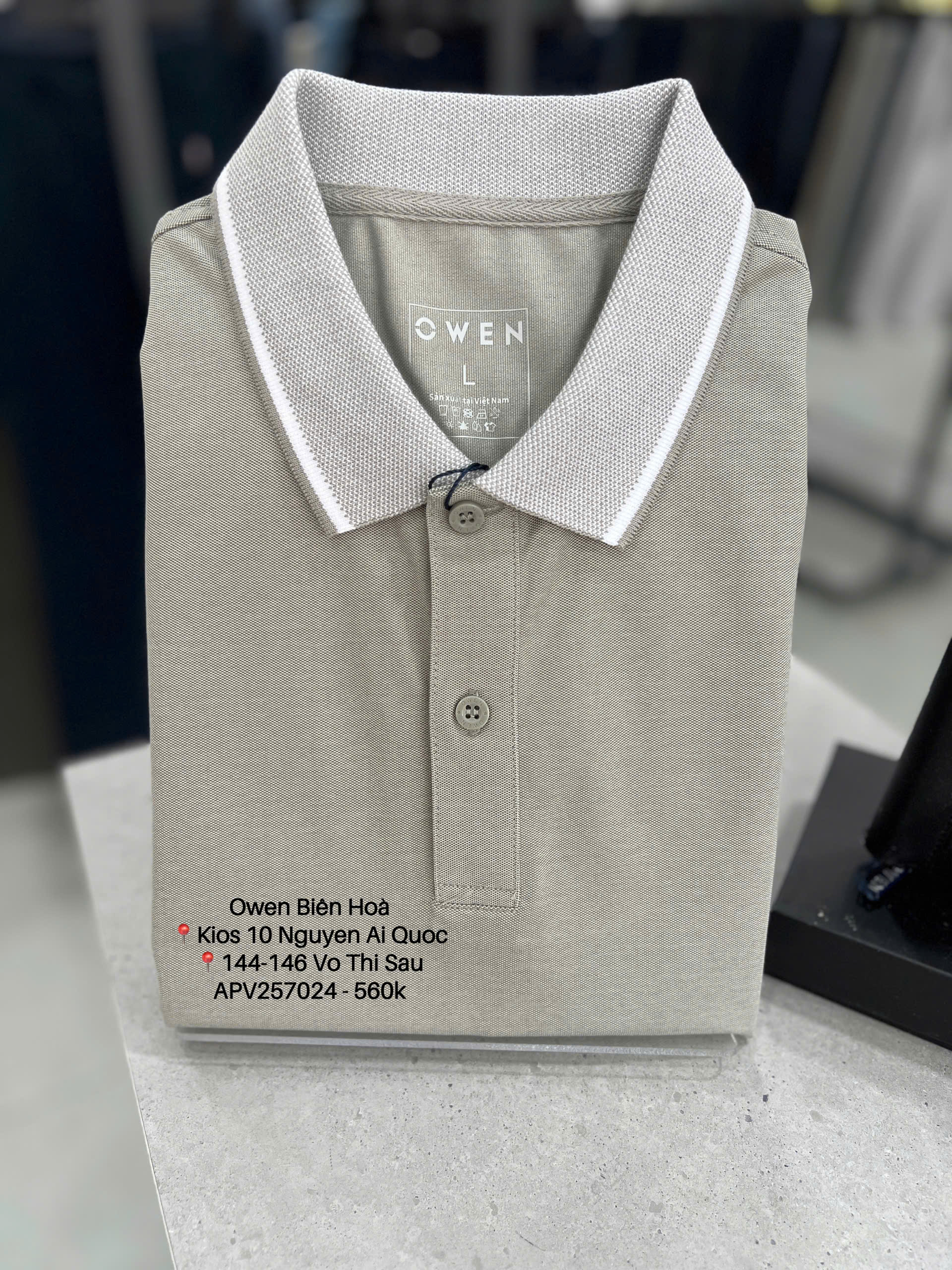 ÁO THUN POLO APV257024