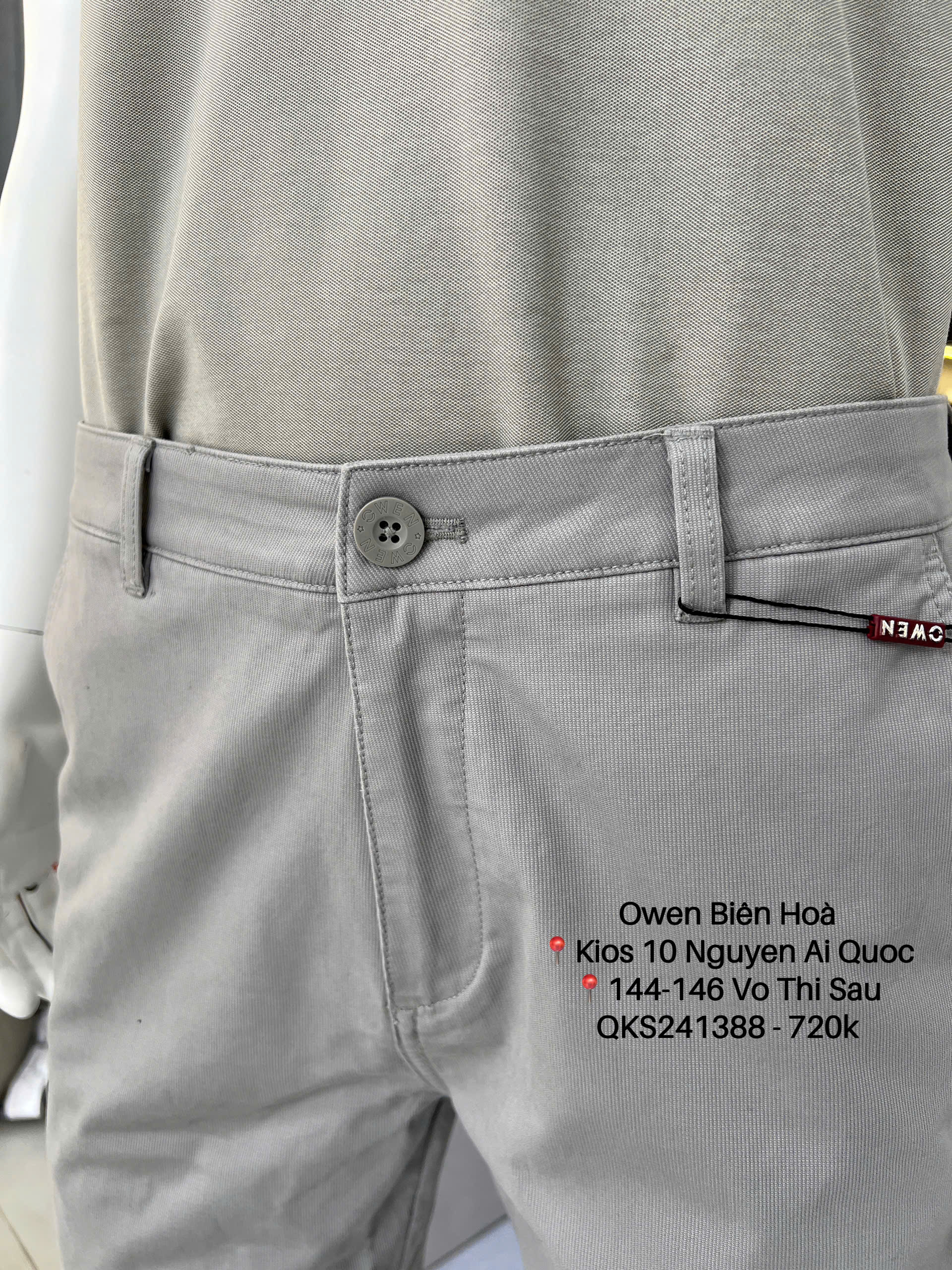 QUẦN KHAKI QKS241388