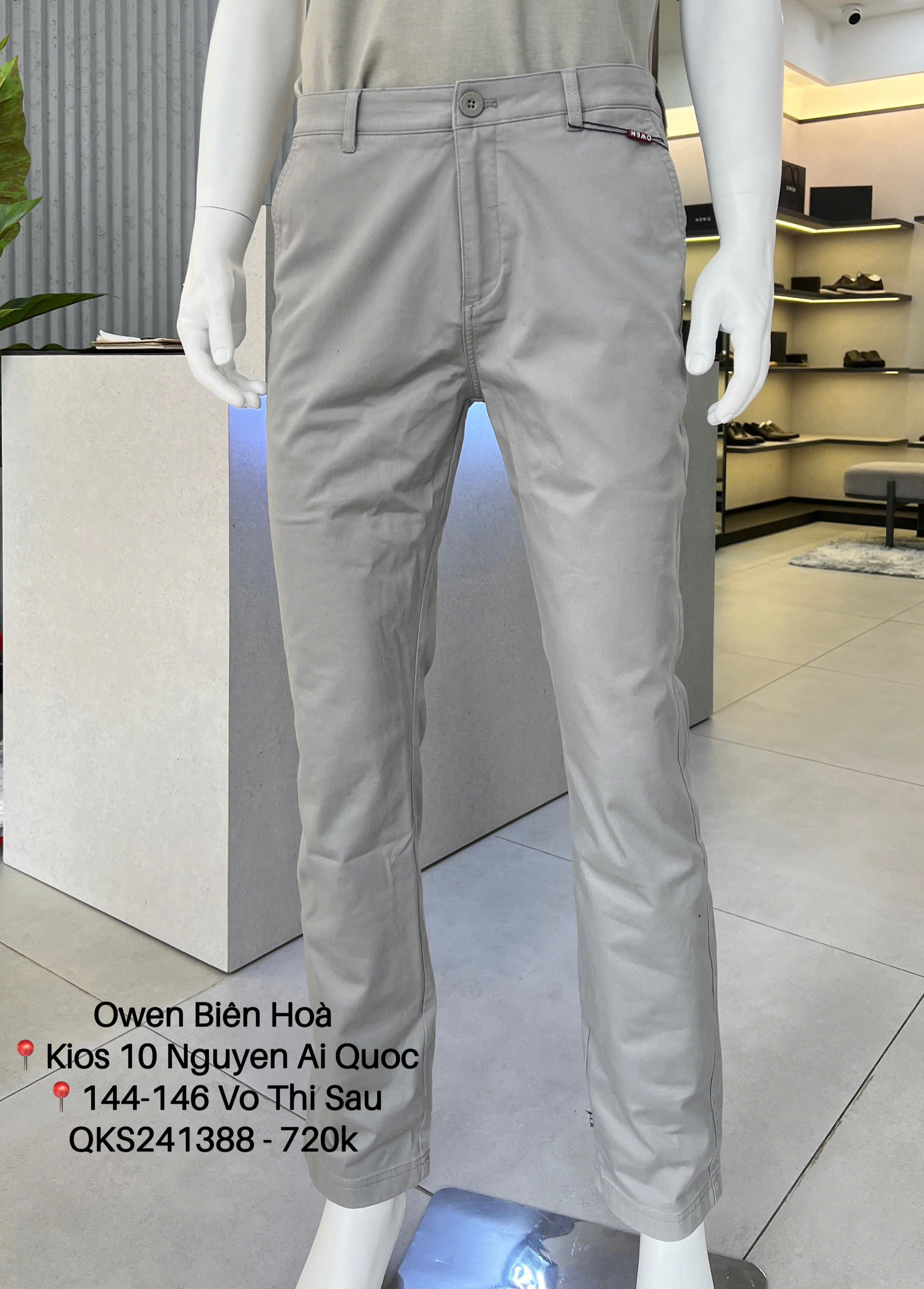 QUẦN KHAKI QKS241388