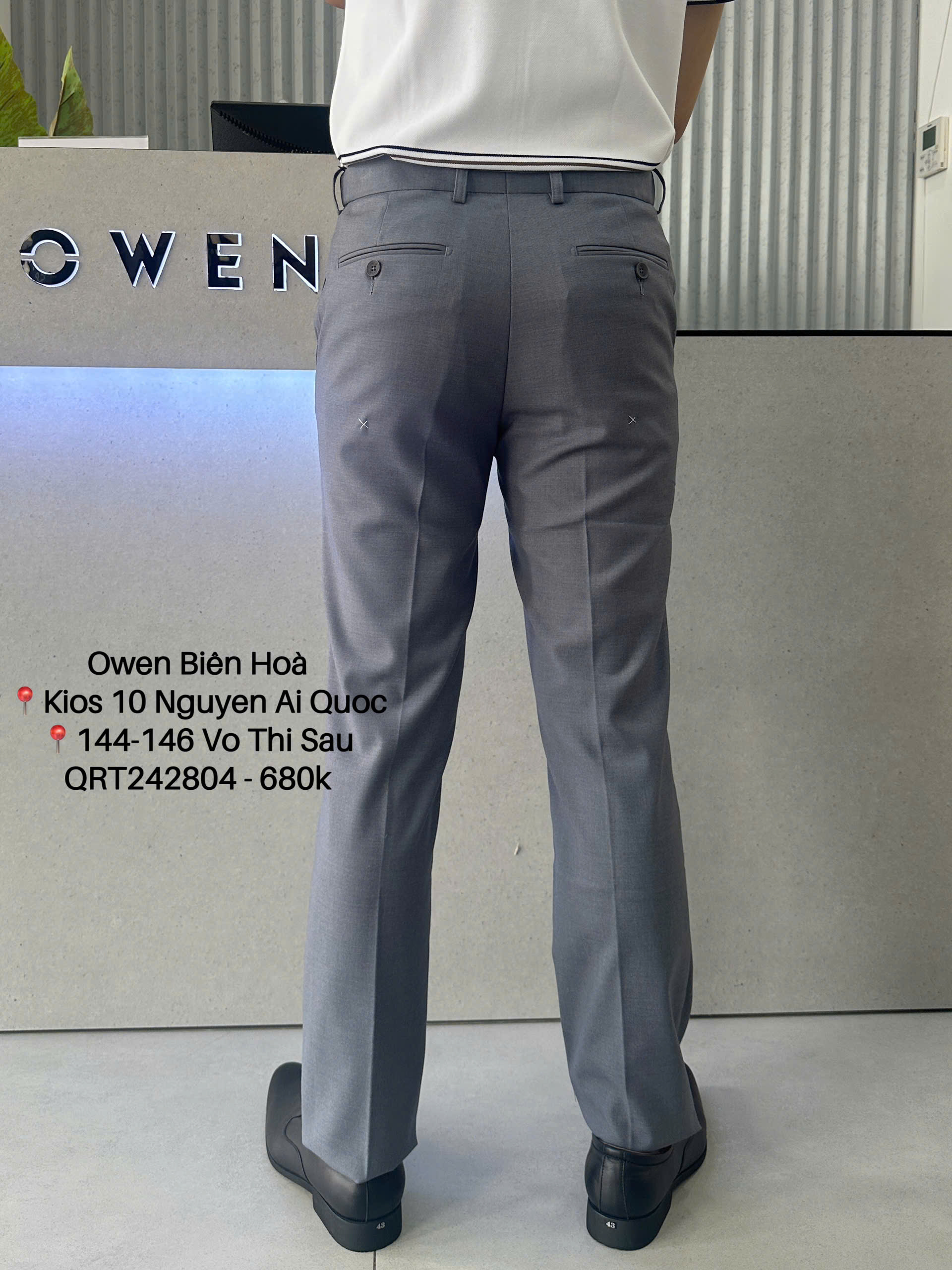 QUẦN TÂY QRT242804