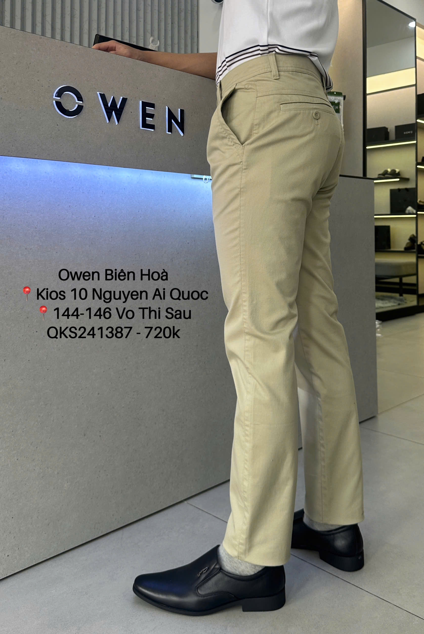 QUẦN KHAKI QKS241387